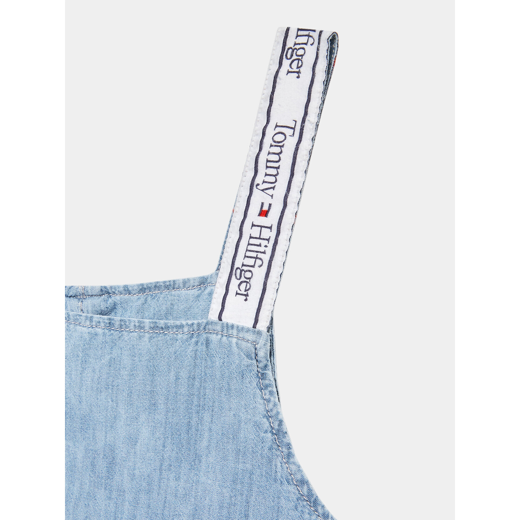 Tommy Hilfiger Дънкова рокля KG0KG07172 D Син Regular Fit - Pepit.bg