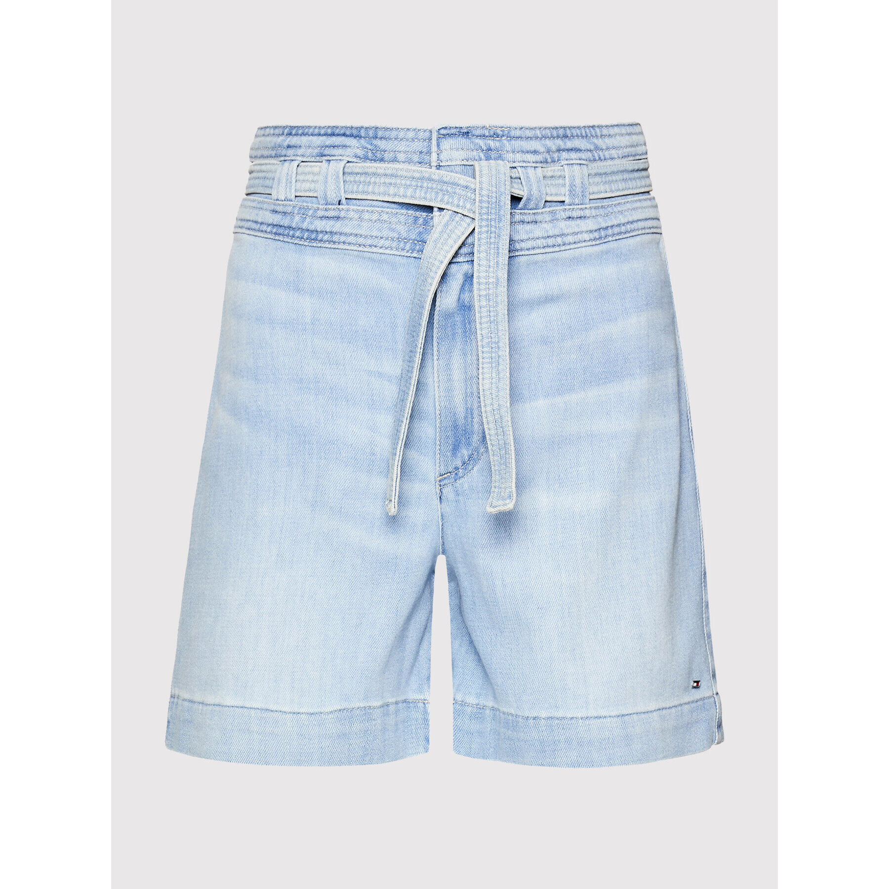 Tommy Hilfiger Дънкови шорти Flare WW0WW34083 Син Regular Fit - Pepit.bg