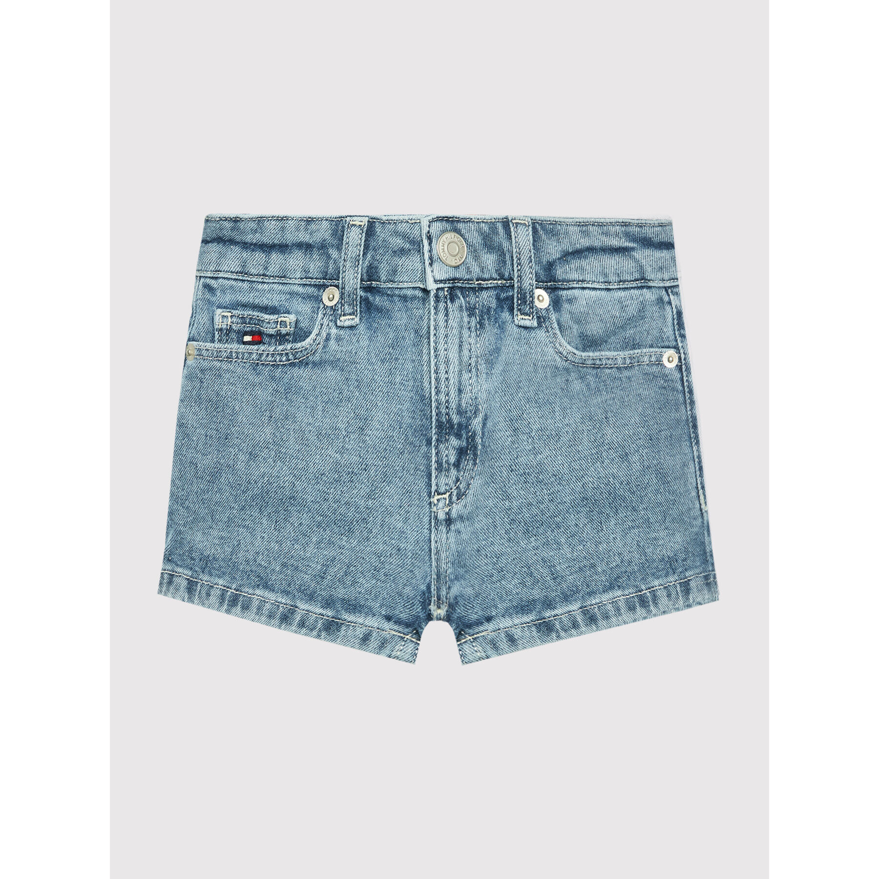 Tommy Hilfiger Дънкови шорти Hemp KG0KG06567 Син Regular Fit - Pepit.bg