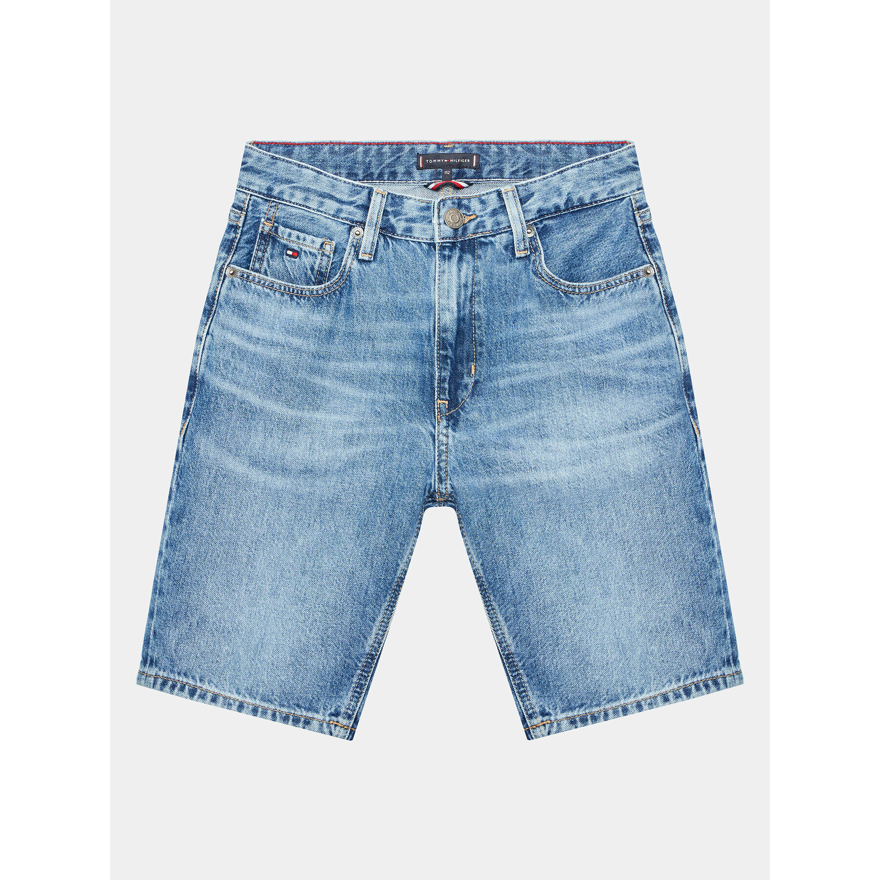 Tommy Hilfiger Дънкови шорти KB0KB08132 M Син Regular Fit - Pepit.bg