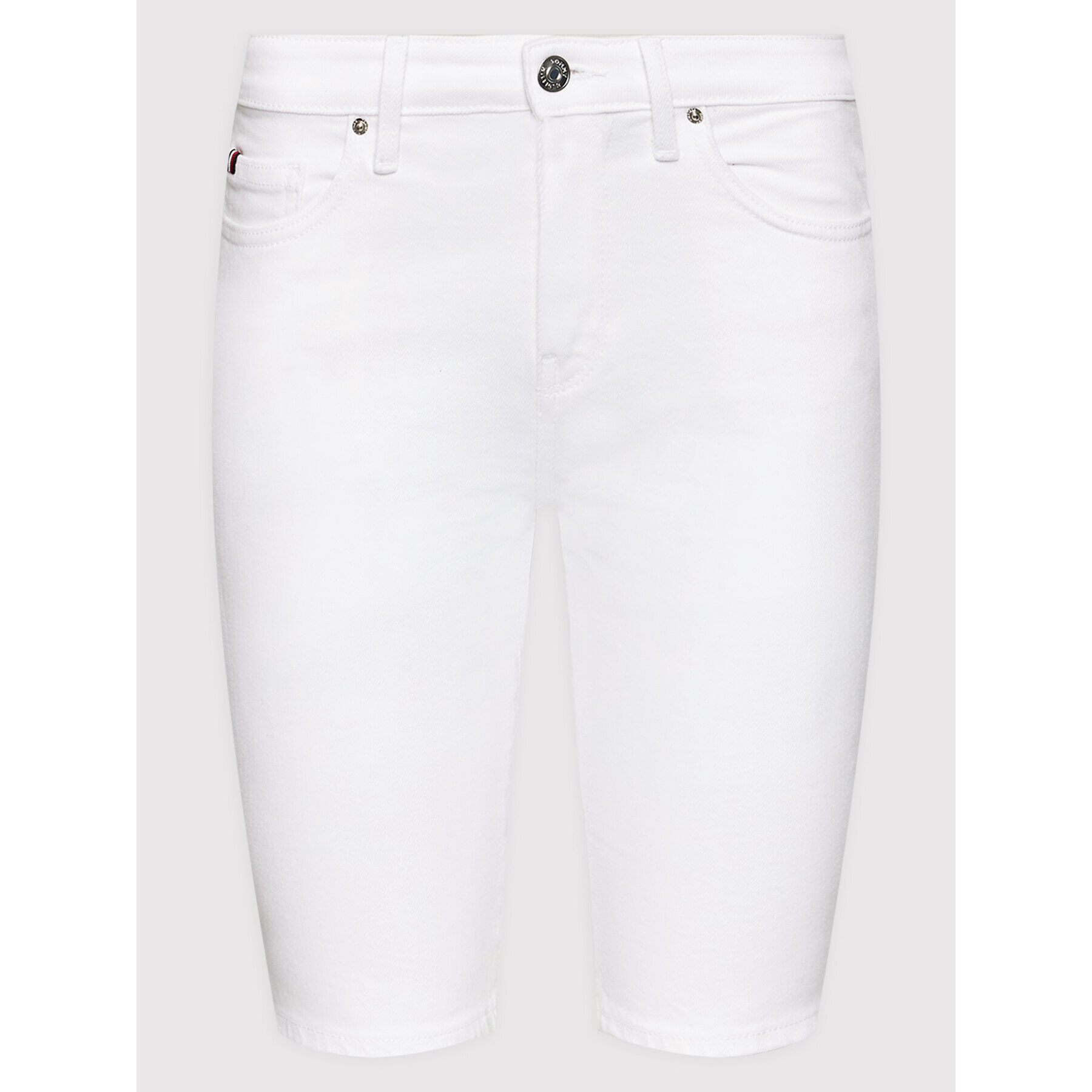 Tommy Hilfiger Дънкови шорти Venice WW0WW33213 Бял Slim Fit - Pepit.bg