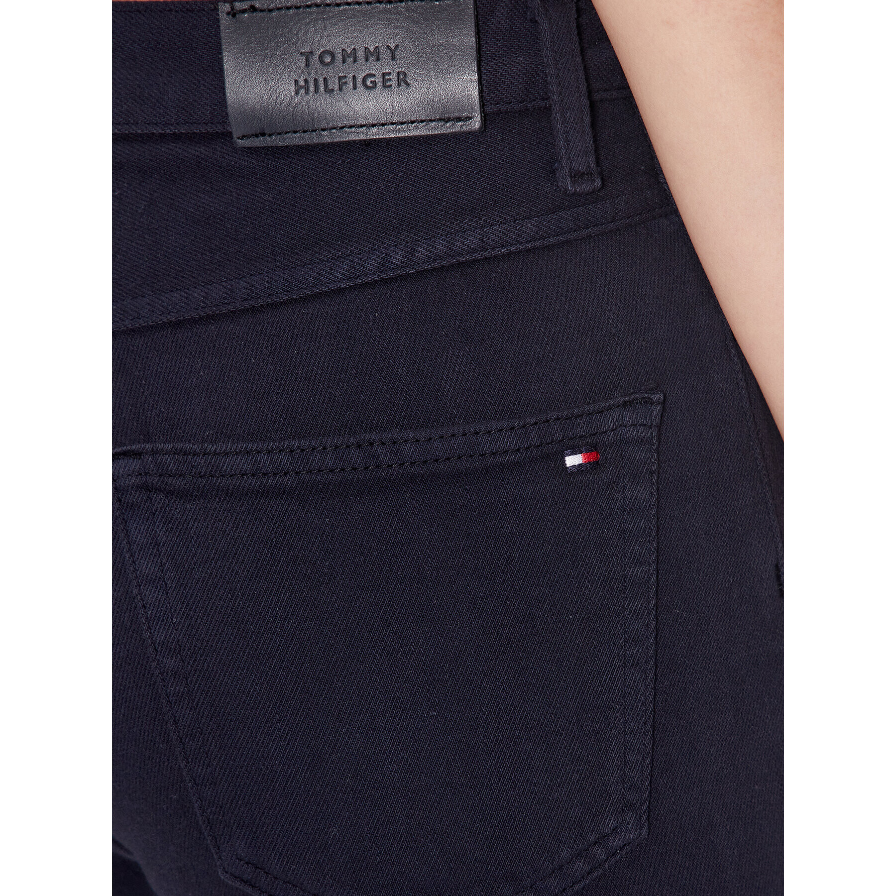Tommy Hilfiger Дънкови шорти WW0WW40211 Тъмносин Regular Fit - Pepit.bg