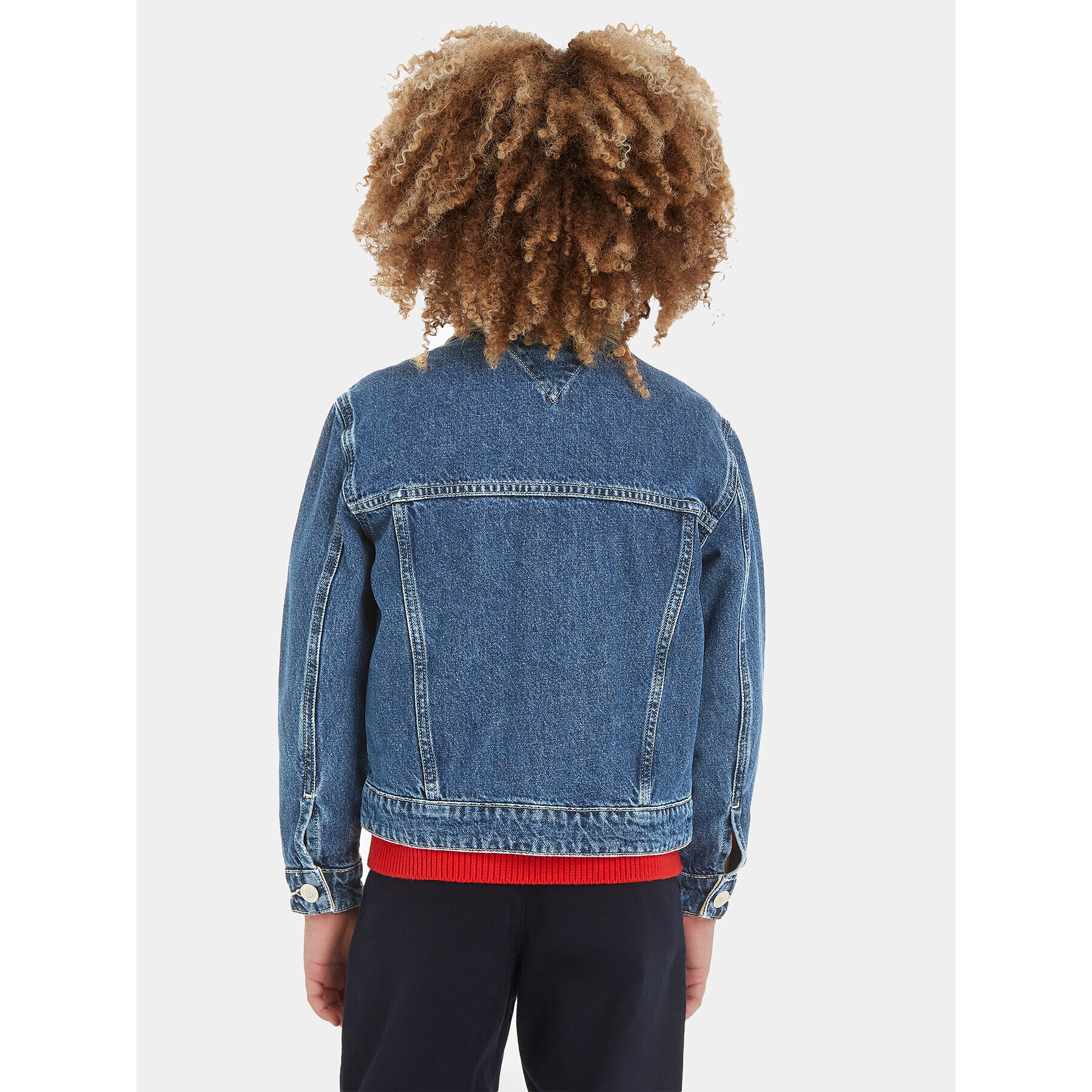 Tommy Hilfiger Дънково яке KB0KB08624 Син Relaxed Fit - Pepit.bg
