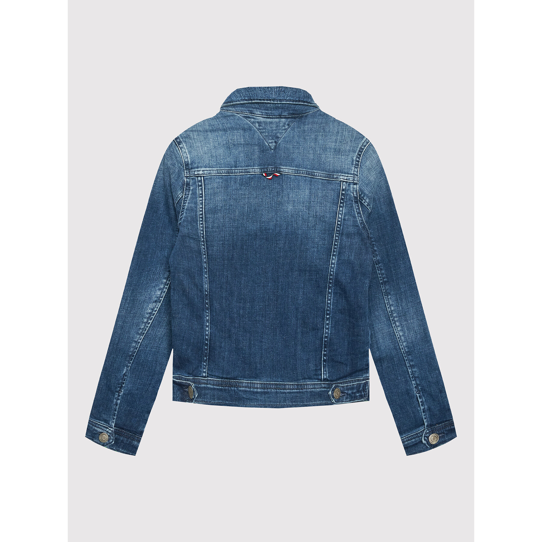 Tommy Hilfiger Дънково яке Basic Denim KG0KG06359 D Син Regular Fit - Pepit.bg