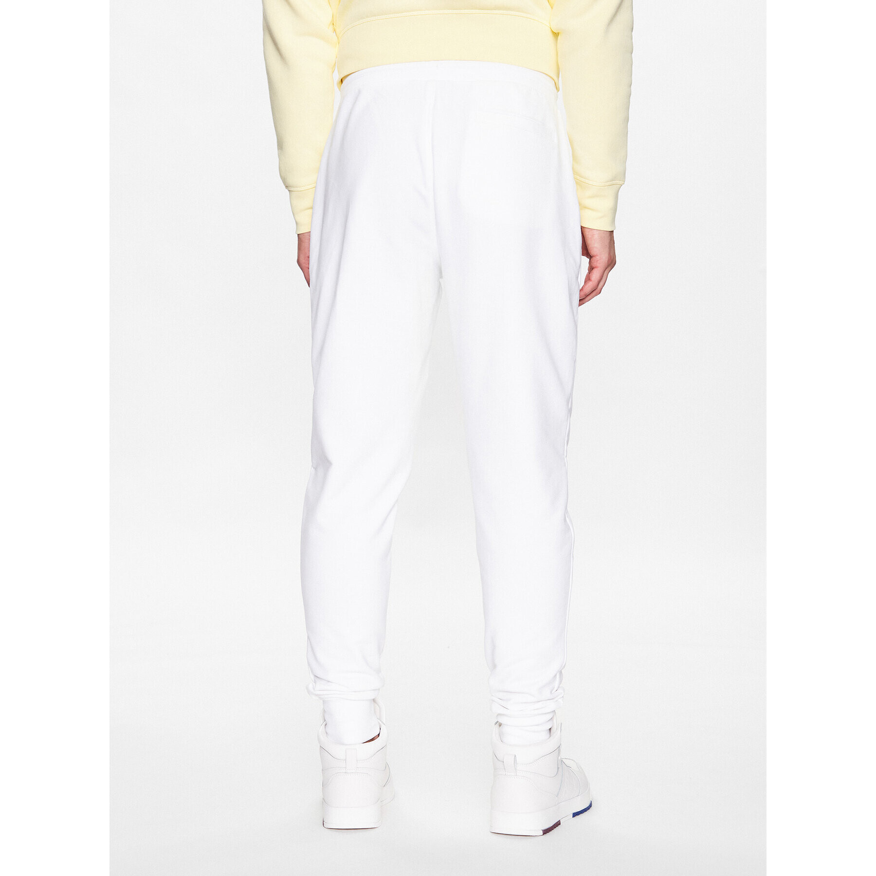Tommy Hilfiger Долнище анцуг 1985 MW0MW24521 Бял Regular Fit - Pepit.bg