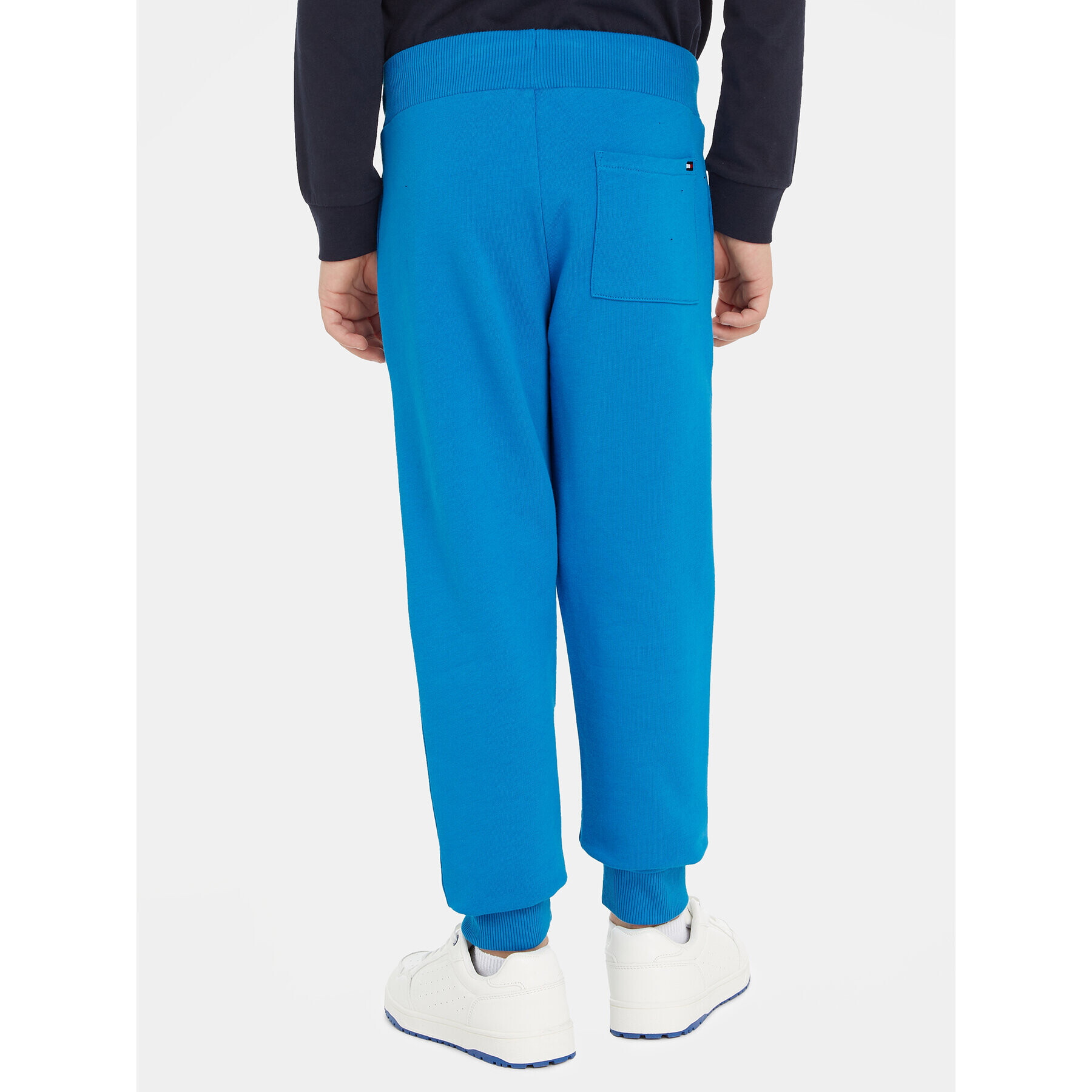 Tommy Hilfiger Долнище анцуг Essential KS0KS00207 M Син Regular Fit - Pepit.bg