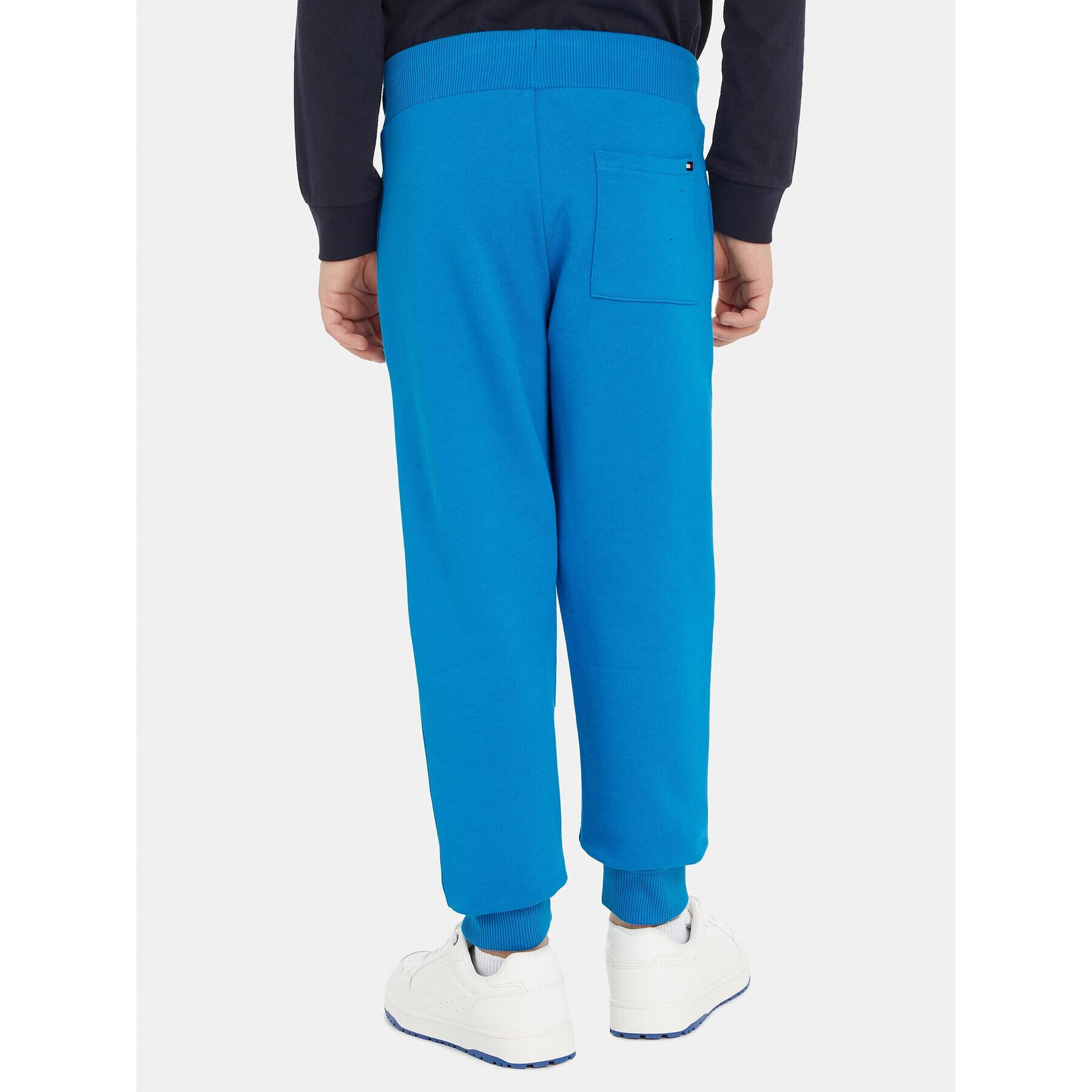 Tommy Hilfiger Долнище анцуг Essential KS0KS00207 S Син Regular Fit - Pepit.bg