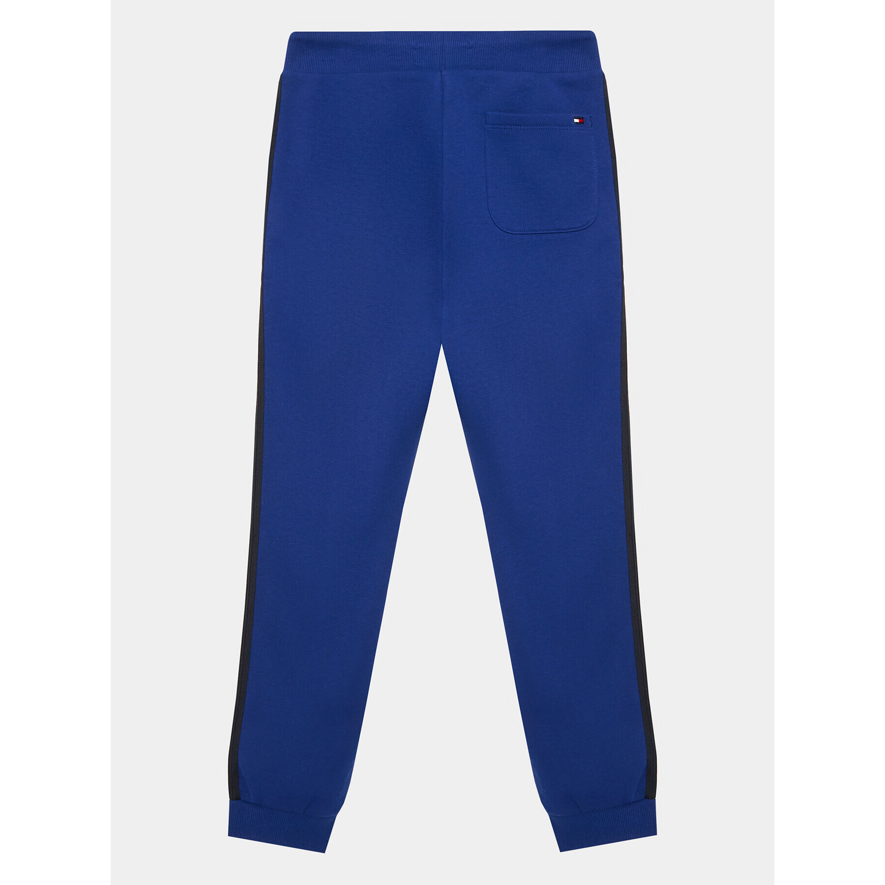 Tommy Hilfiger Долнище анцуг Globral Stripes KB0KB08404 M Син Regular Fit - Pepit.bg