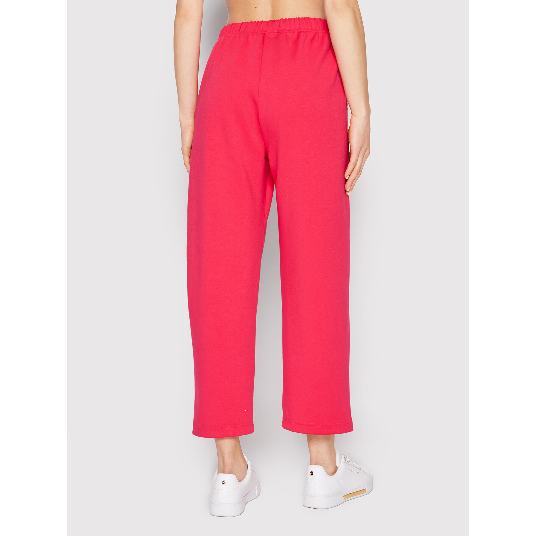 Tommy Hilfiger Долнище анцуг Interlock WW0WW33576 Розов Regular Fit - Pepit.bg