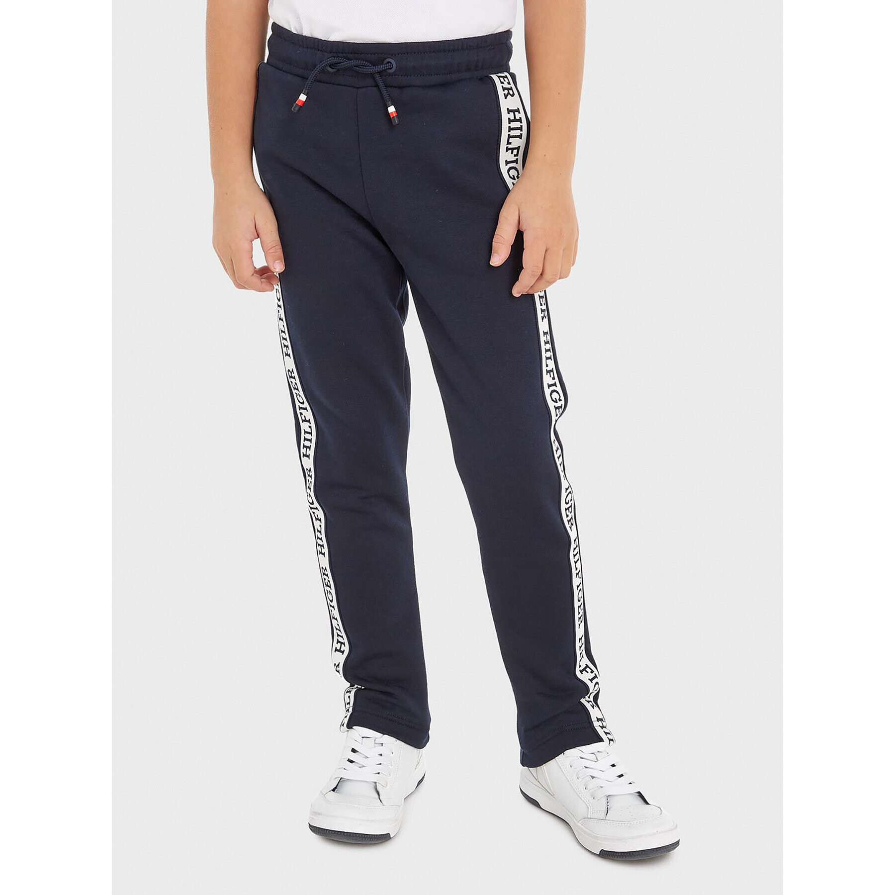 Tommy Hilfiger Долнище анцуг KB0KB08386 D Син Regular Fit - Pepit.bg