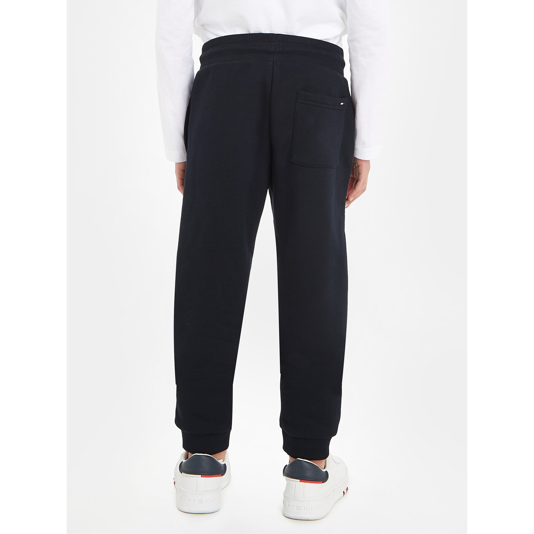 Tommy Hilfiger Долнище анцуг KB0KB08475 S Тъмносин Regular Fit - Pepit.bg