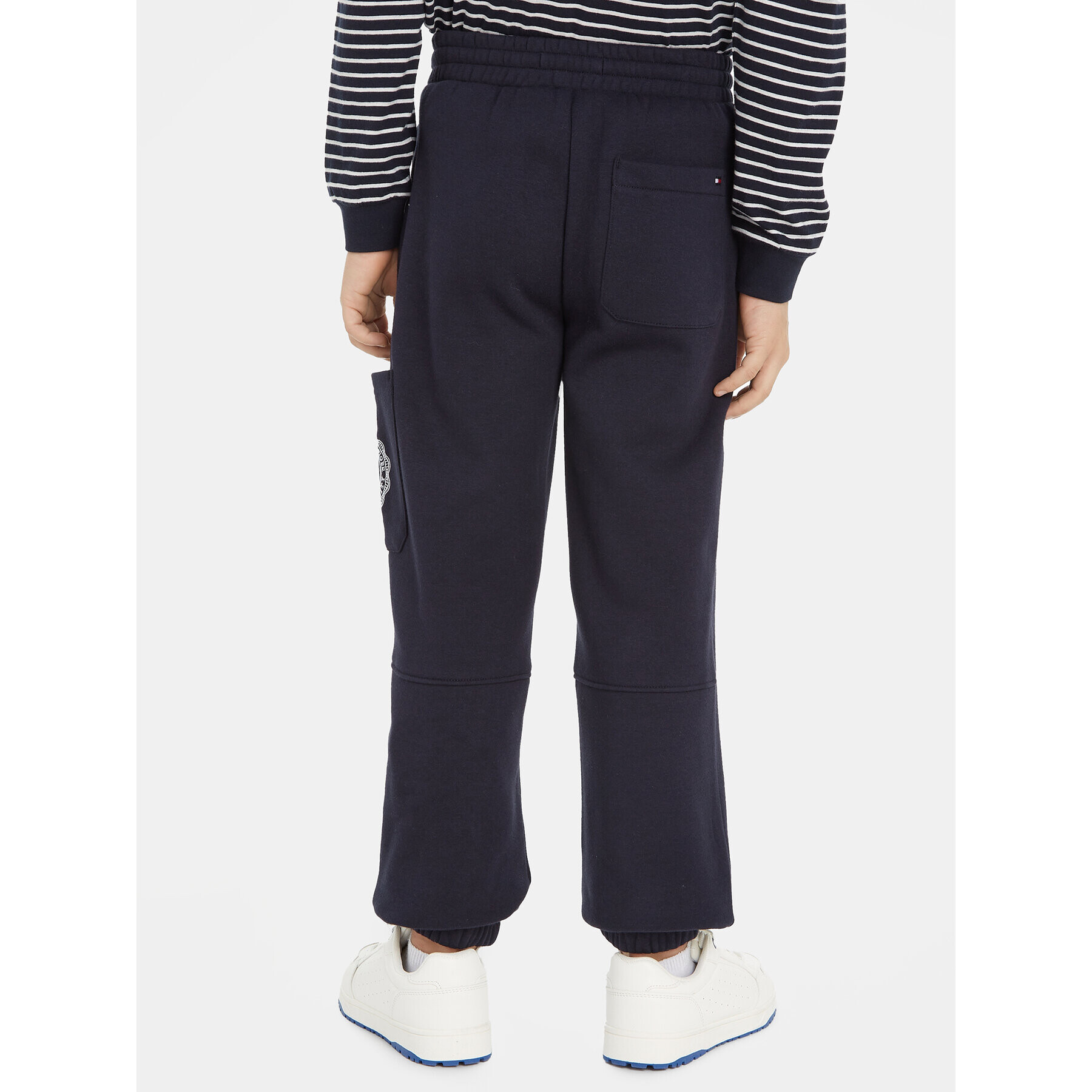 Tommy Hilfiger Долнище анцуг KB0KB08479 Тъмносин Regular Fit - Pepit.bg