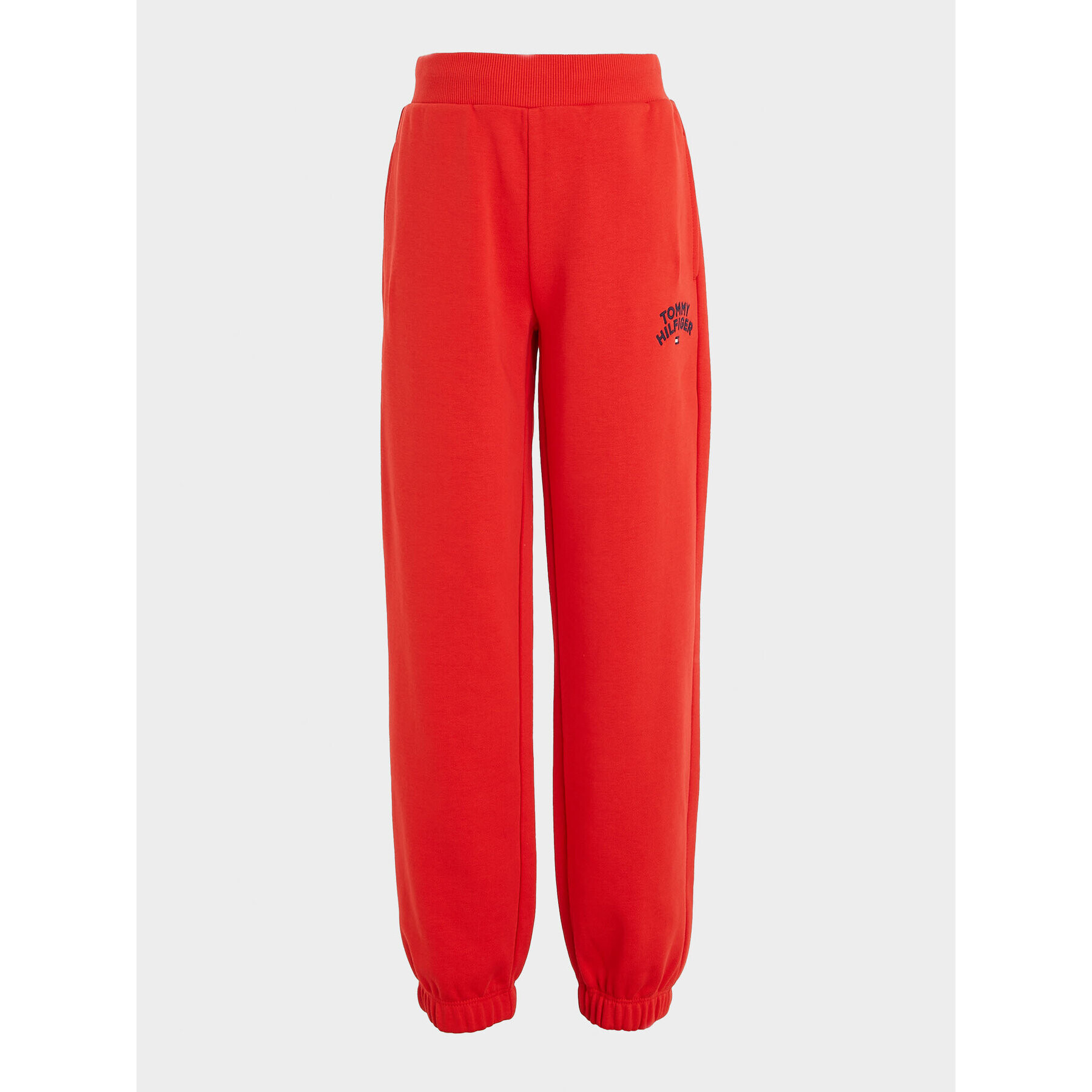 Tommy Hilfiger Долнище анцуг KB0KB08791 Червен Regular Fit - Pepit.bg