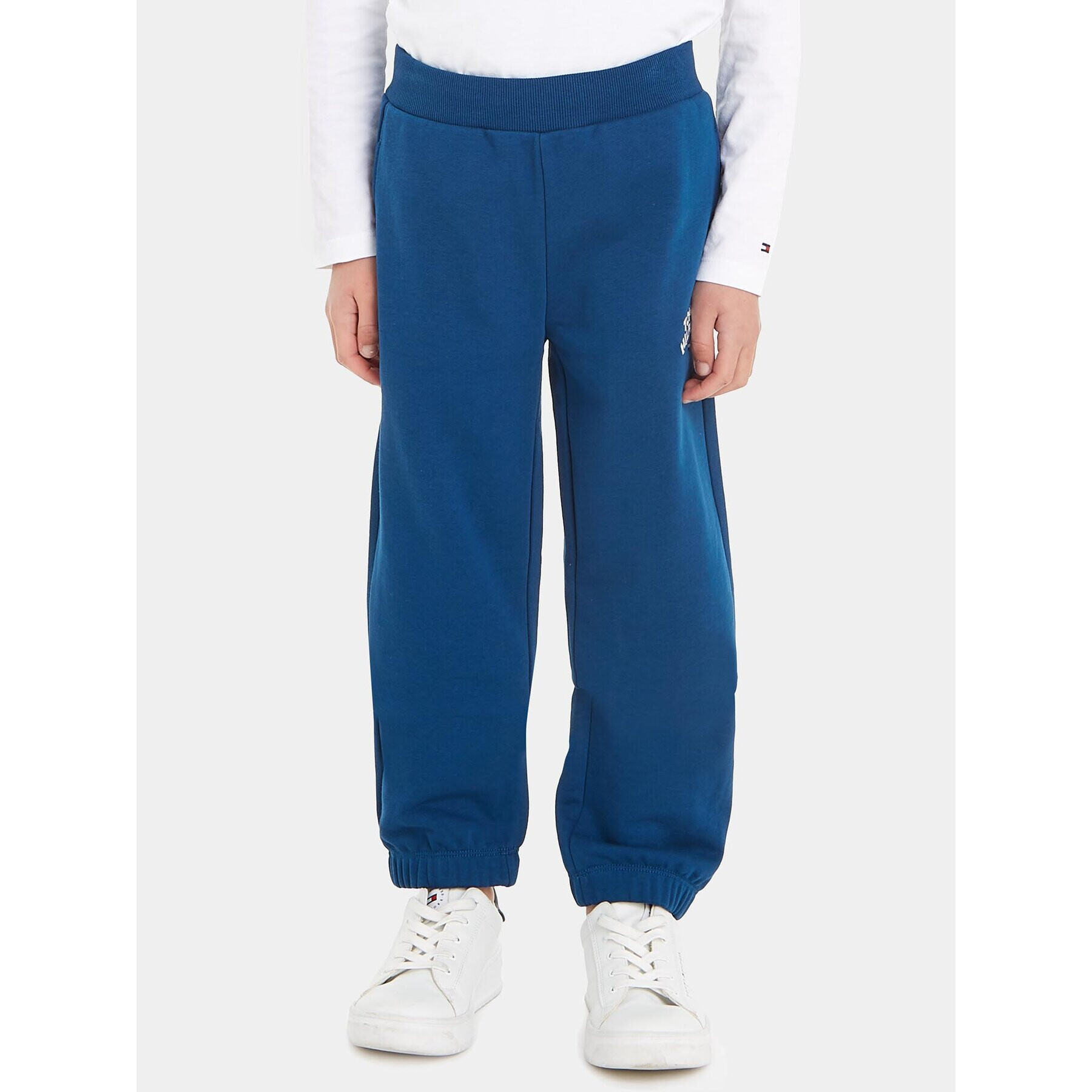 Tommy Hilfiger Долнище анцуг KB0KB08791 Син Regular Fit - Pepit.bg