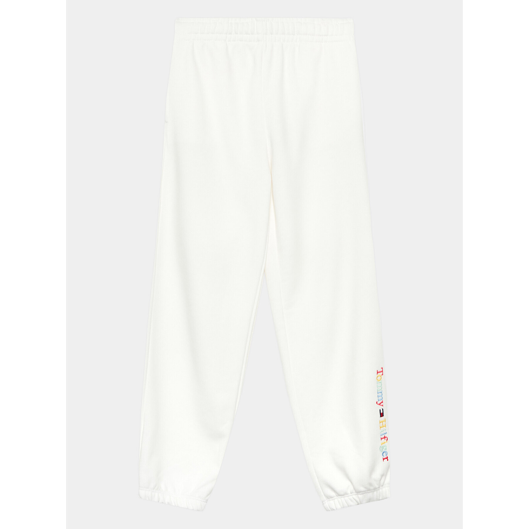 Tommy Hilfiger Долнище анцуг KG0KG07232 D Бял Regular Fit - Pepit.bg