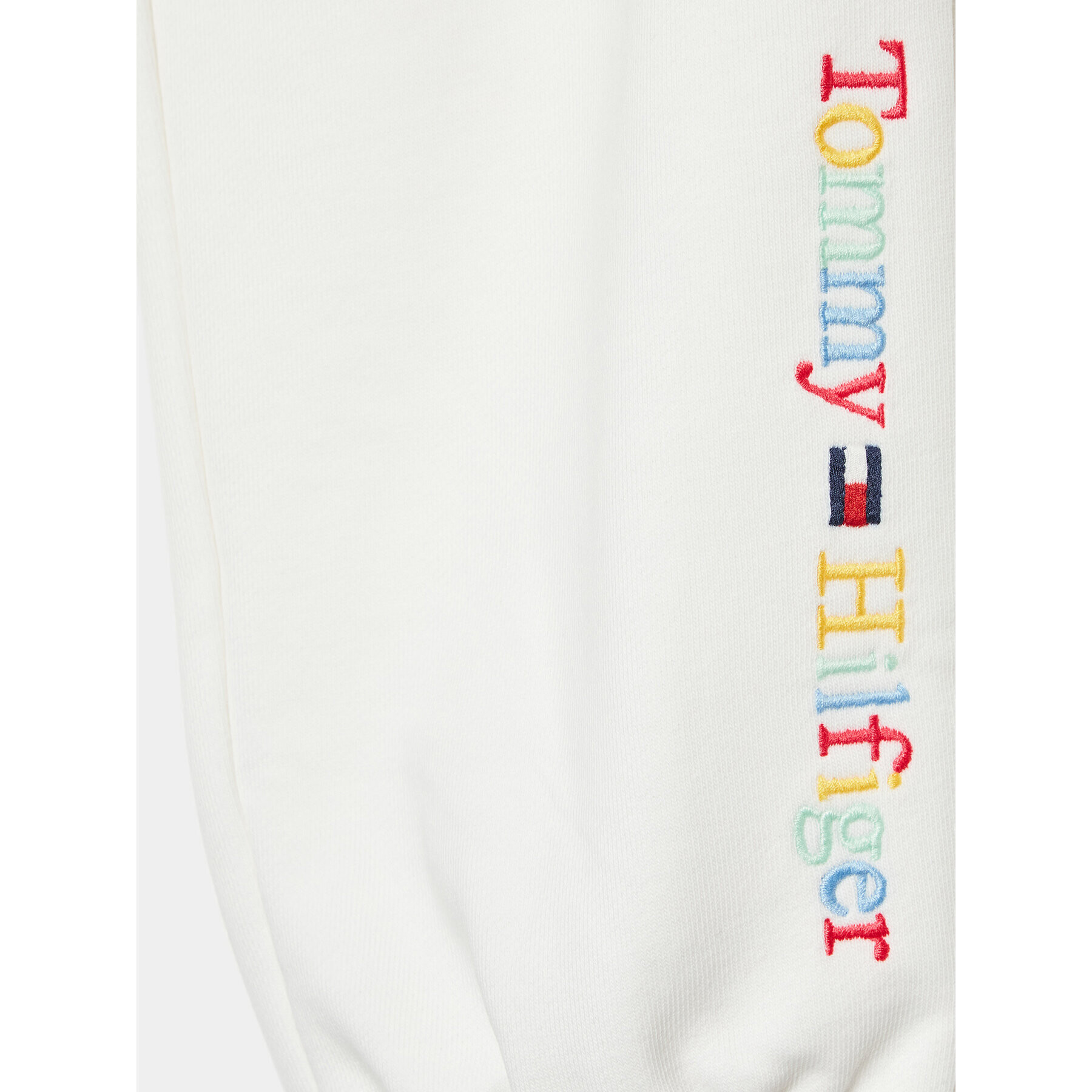 Tommy Hilfiger Долнище анцуг KG0KG07232 D Бял Regular Fit - Pepit.bg