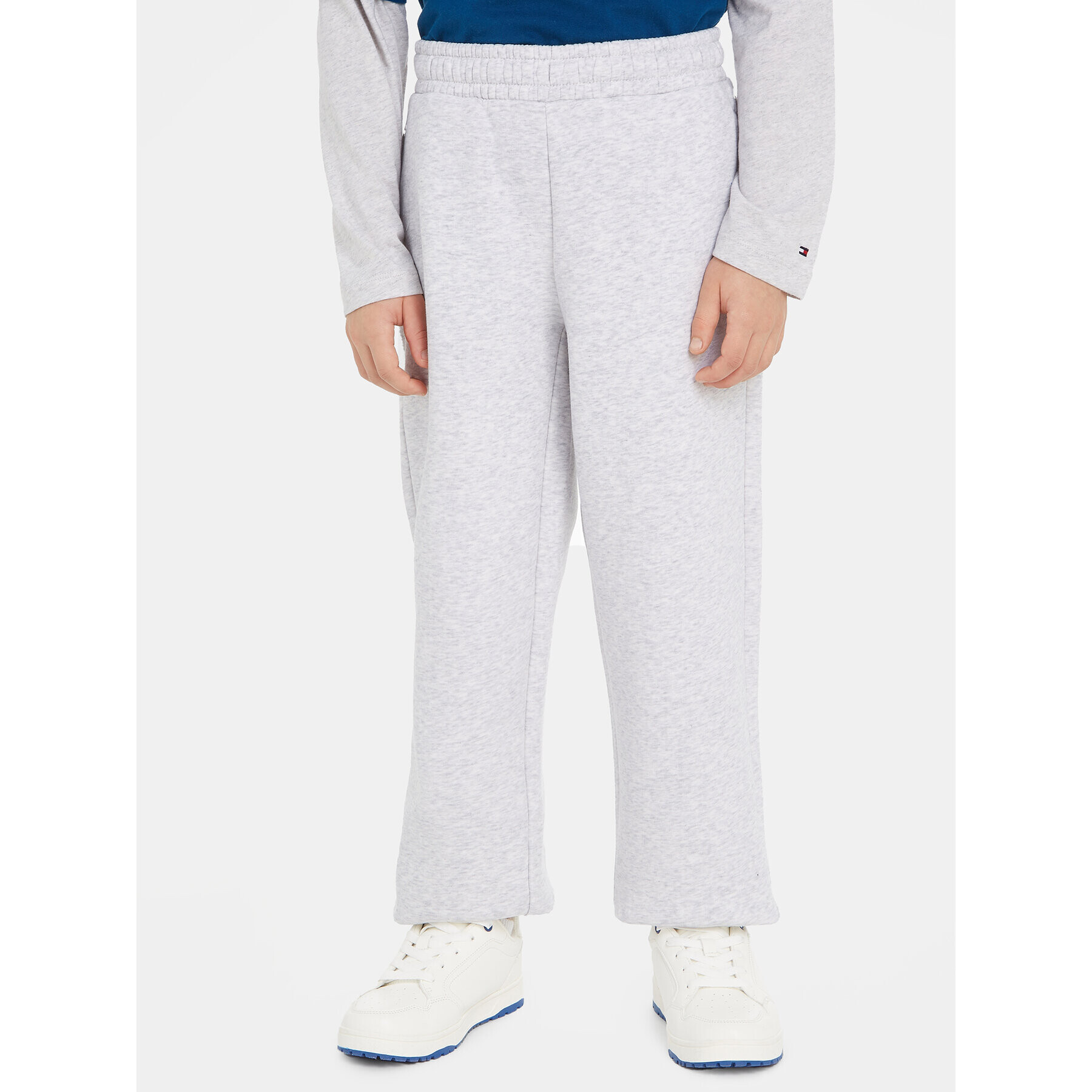Tommy Hilfiger Долнище анцуг KS0KS00443 M Сив Regular Fit - Pepit.bg