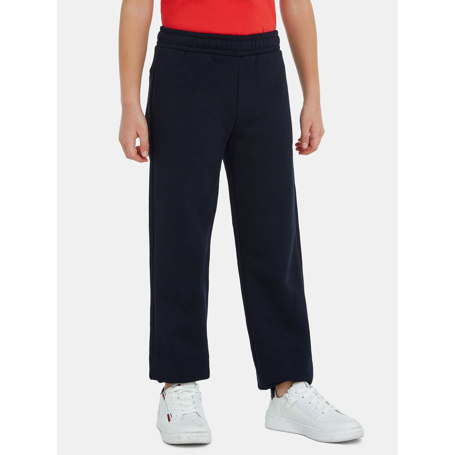 Tommy Hilfiger Долнище анцуг KS0KS00443 M Тъмносин Regular Fit - Pepit.bg