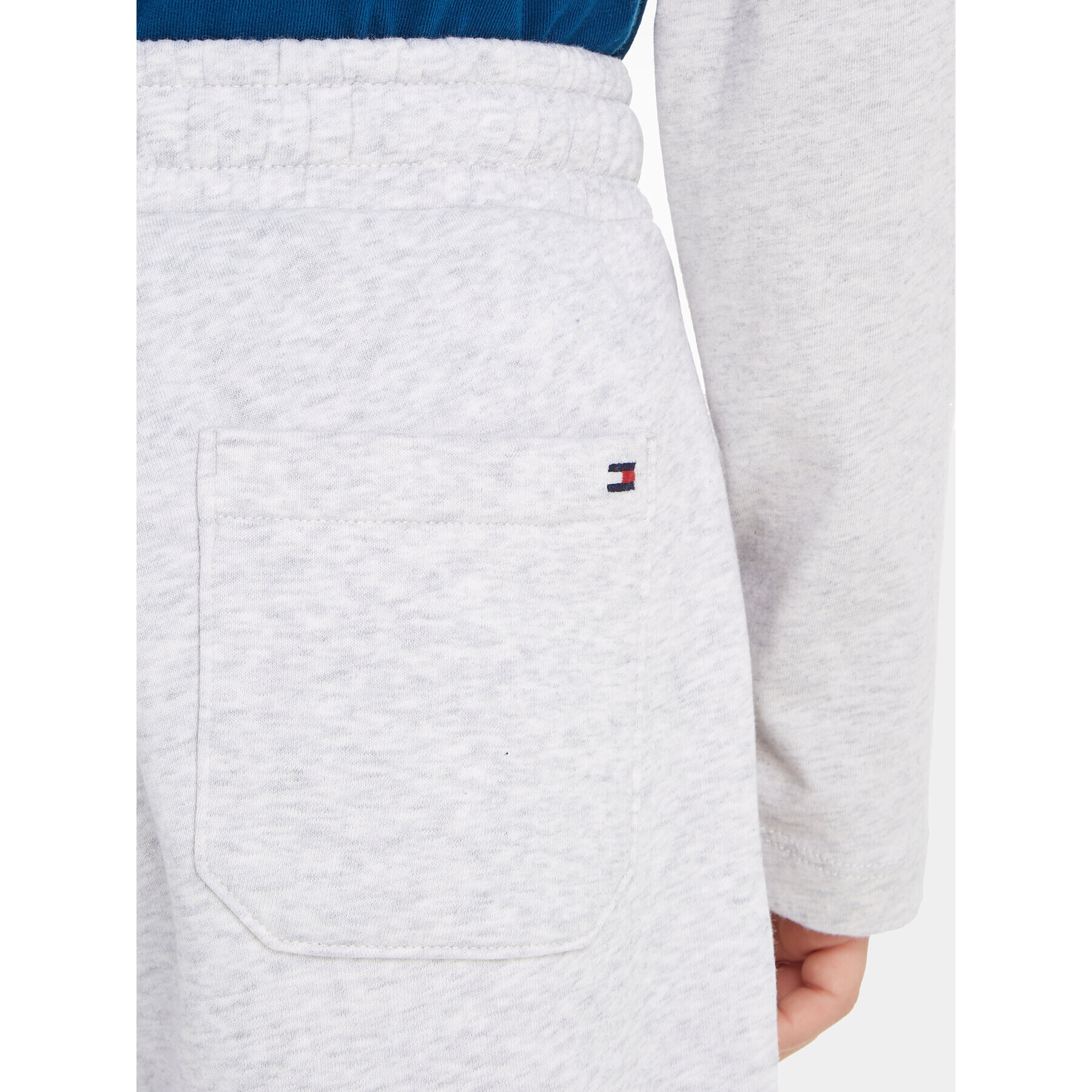 Tommy Hilfiger Долнище анцуг KS0KS00443 S Сив Regular Fit - Pepit.bg