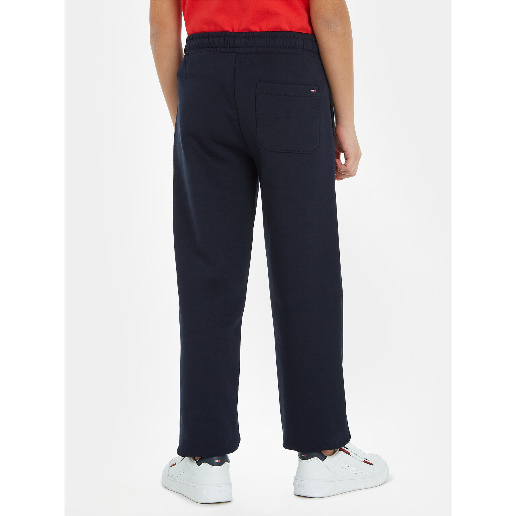 Tommy Hilfiger Долнище анцуг KS0KS00443 S Тъмносин Regular Fit - Pepit.bg
