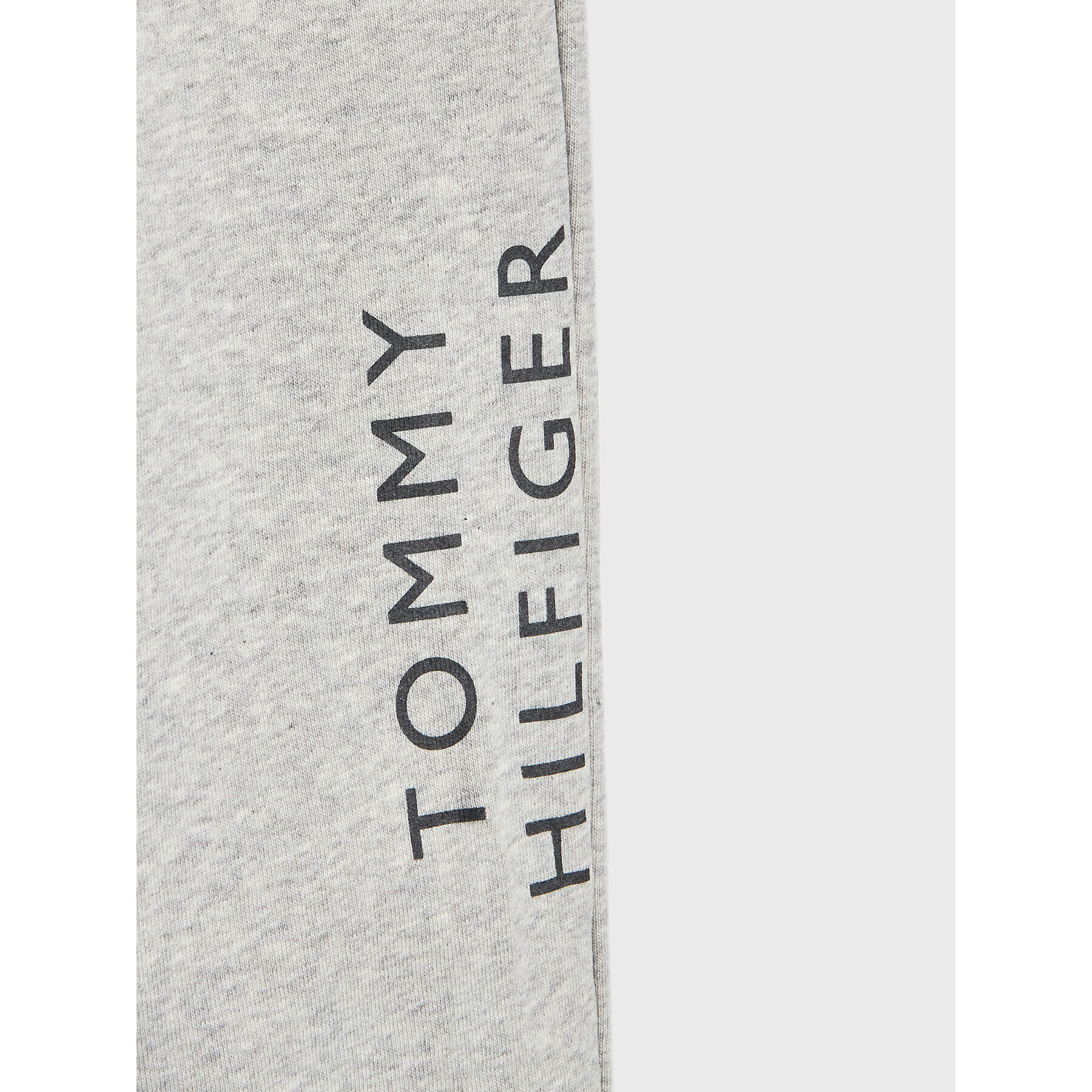 Tommy Hilfiger Долнище анцуг Logo KB0KB07982 M Сив Regular Fit - Pepit.bg
