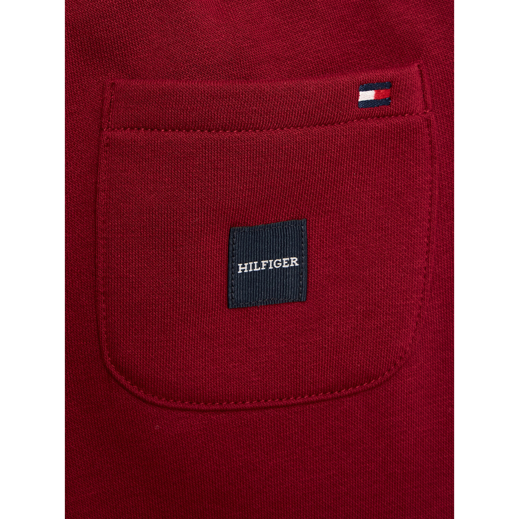 Tommy Hilfiger Долнище анцуг Monotype KB0KB08278 D Бордо Regular Fit - Pepit.bg