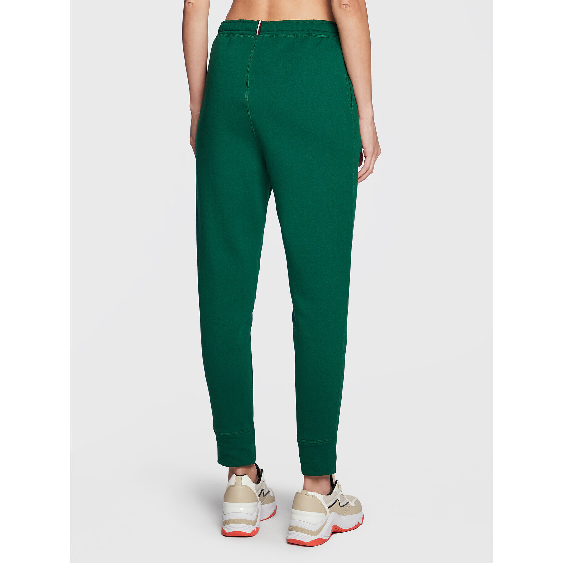 Tommy Hilfiger Долнище анцуг S10S101583 Зелен Relaxed Fit - Pepit.bg