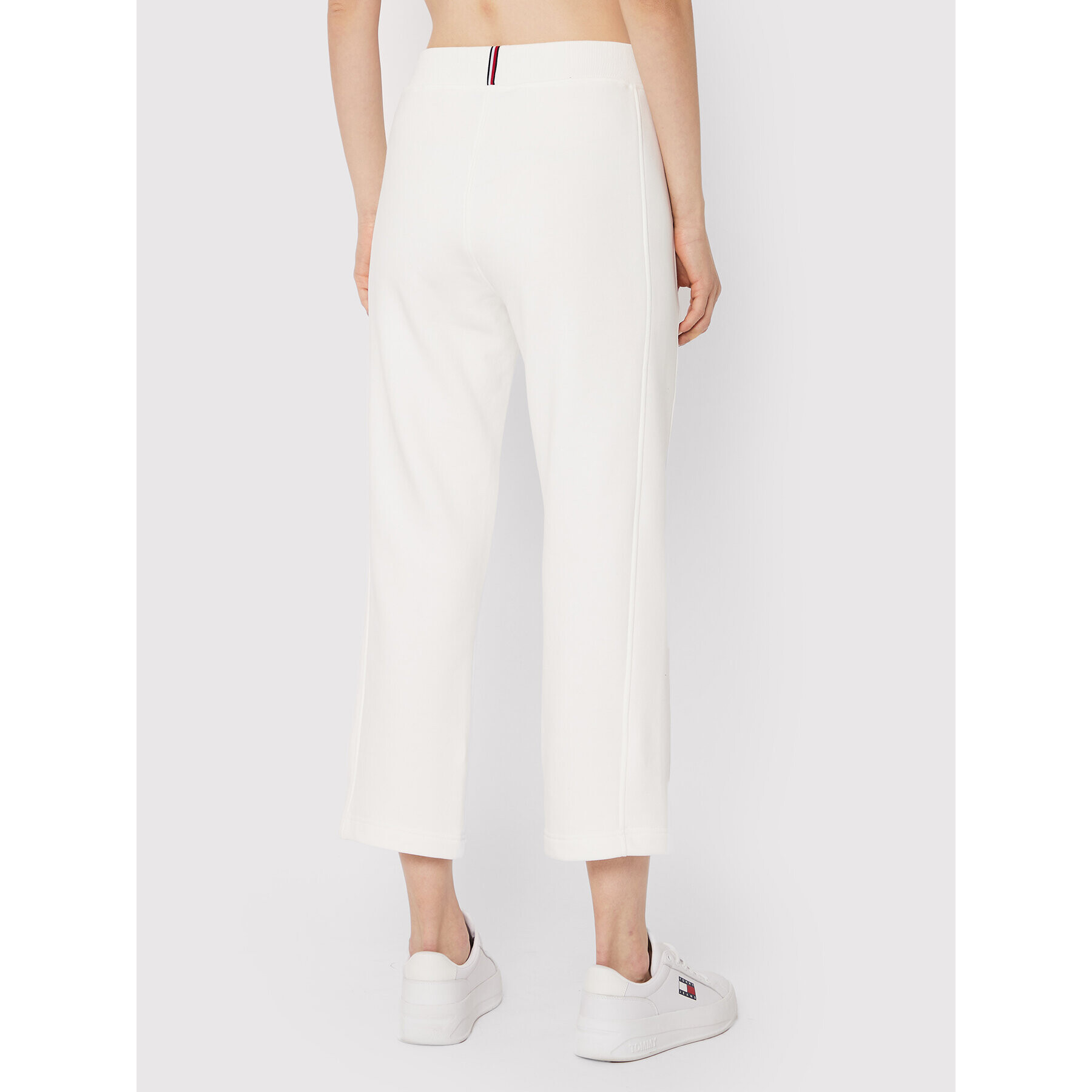 Tommy Hilfiger Долнище анцуг Terry Kick S10S101376 Бял Regular Fit - Pepit.bg