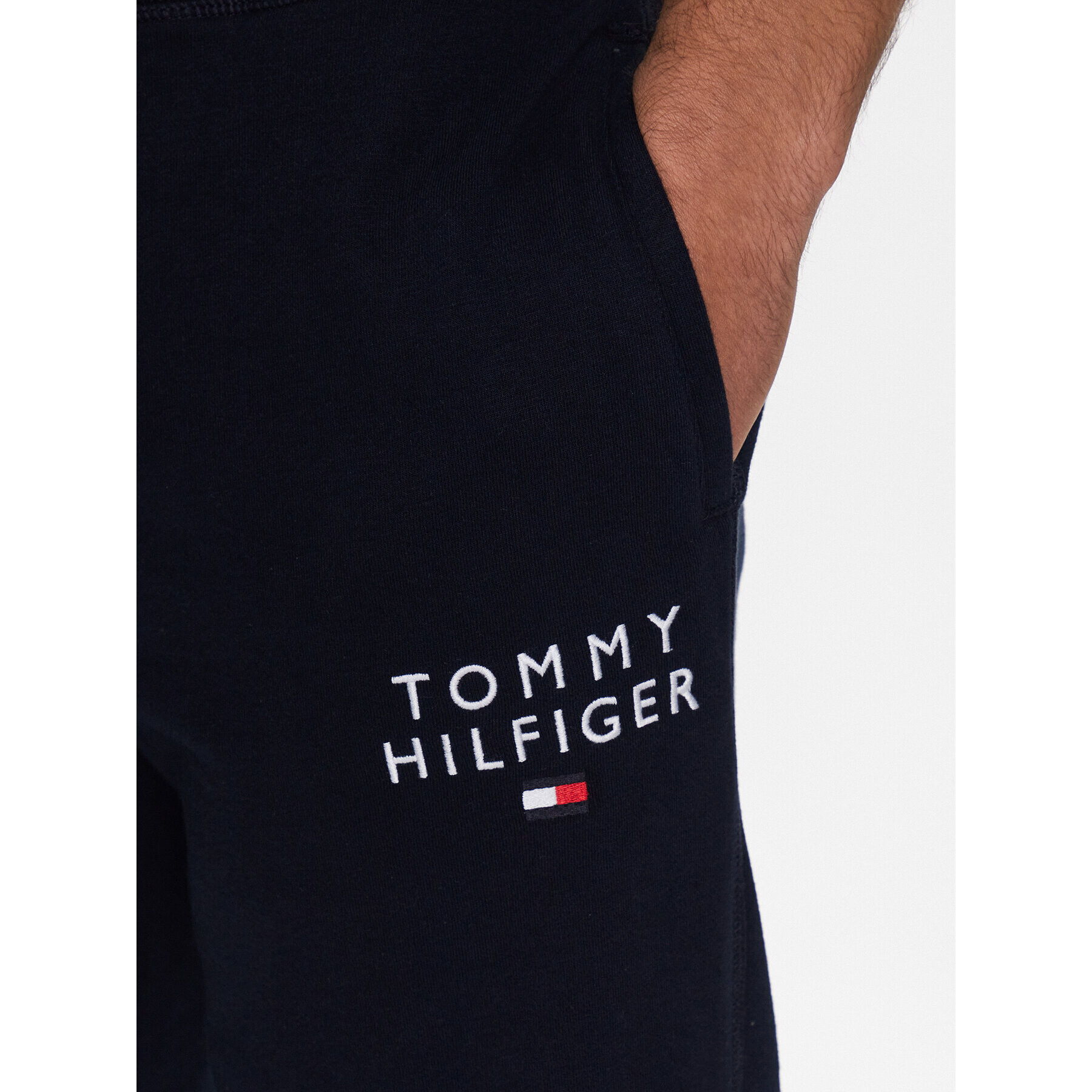 Tommy Hilfiger Долнище анцуг UM0UM02880 Тъмносин Regular Fit - Pepit.bg