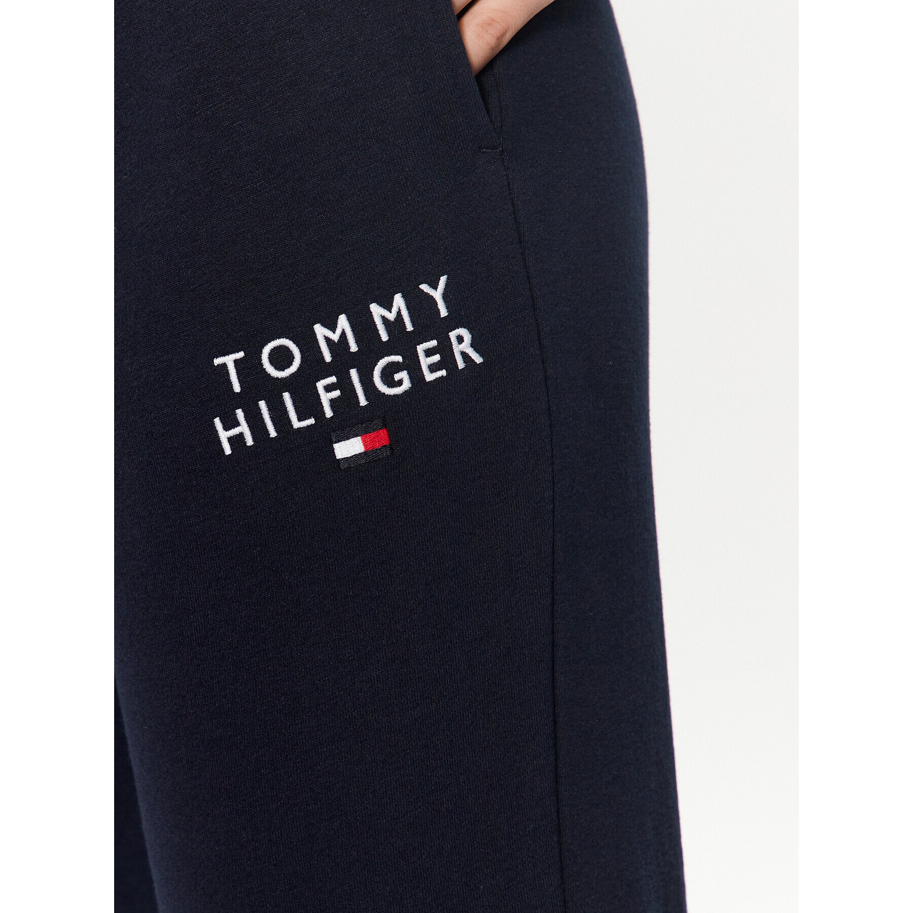 Tommy Hilfiger Долнище анцуг UW0UW04522 Тъмносин Regular Fit - Pepit.bg