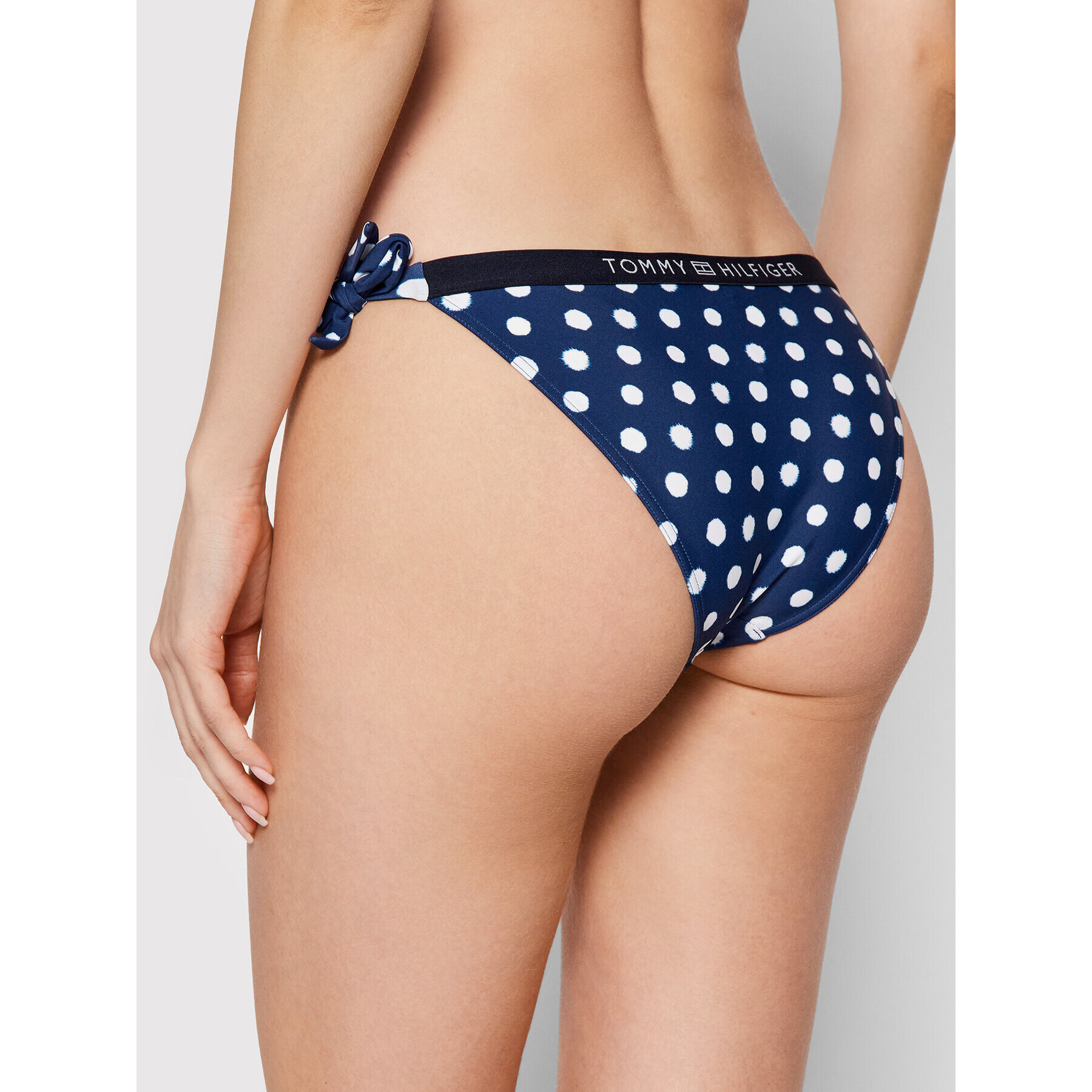 Tommy Hilfiger Долнище на бански Cheeky UW0UW03395 Тъмносин - Pepit.bg