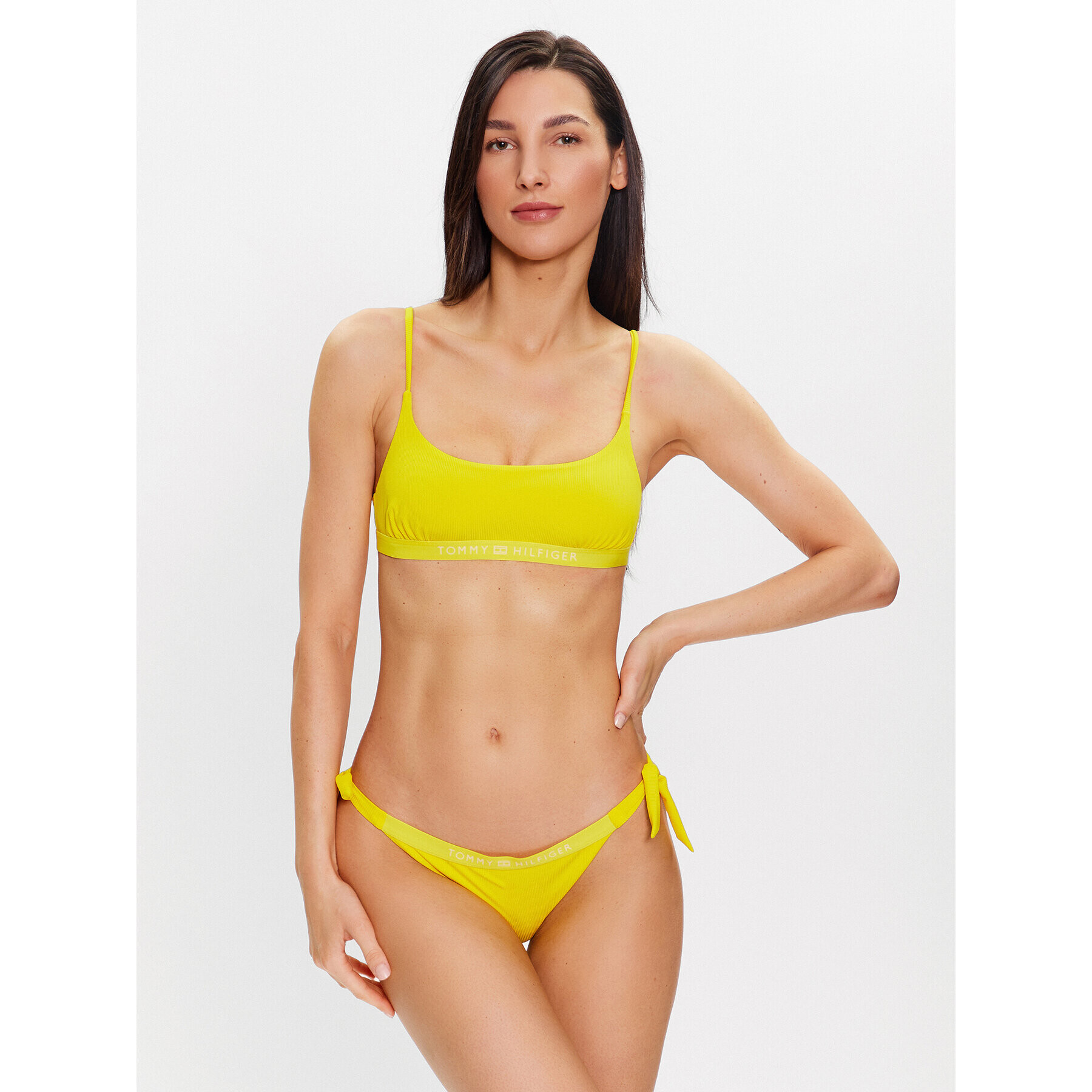 Tommy Hilfiger Долнище на бански UW0UW04583 Жълт - Pepit.bg