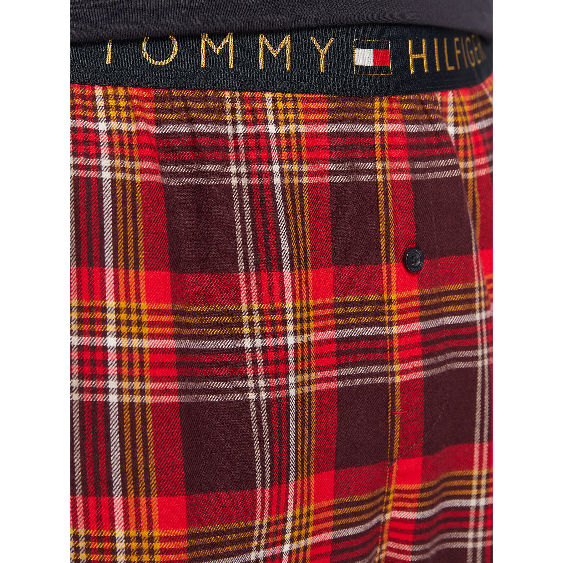 Tommy Hilfiger Долнище на пижама UM0UM01973 Червен Regular Fit - Pepit.bg