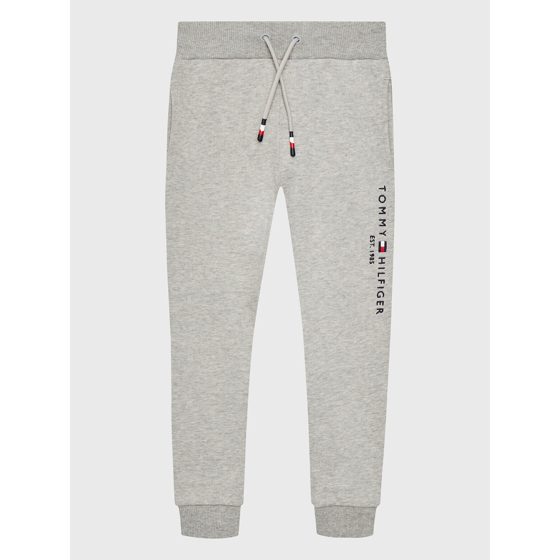 Tommy Hilfiger Долнище анцуг Essential KS0KS00214 M Сив Regular Fit - Pepit.bg