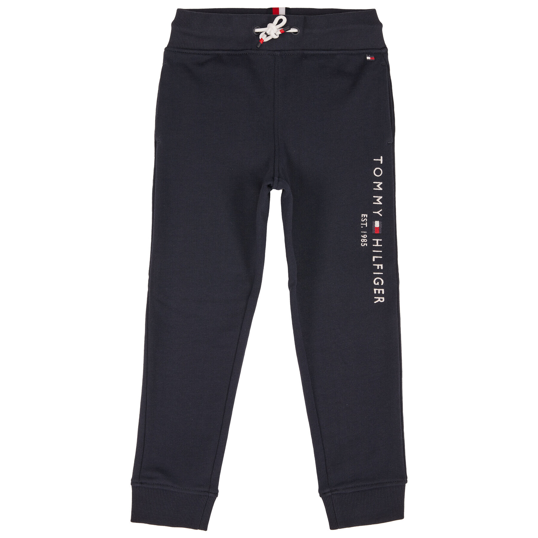 Tommy Hilfiger Долнище анцуг Essential Sweatpants KB0KB05753 M Тъмносин Slim Fit - Pepit.bg