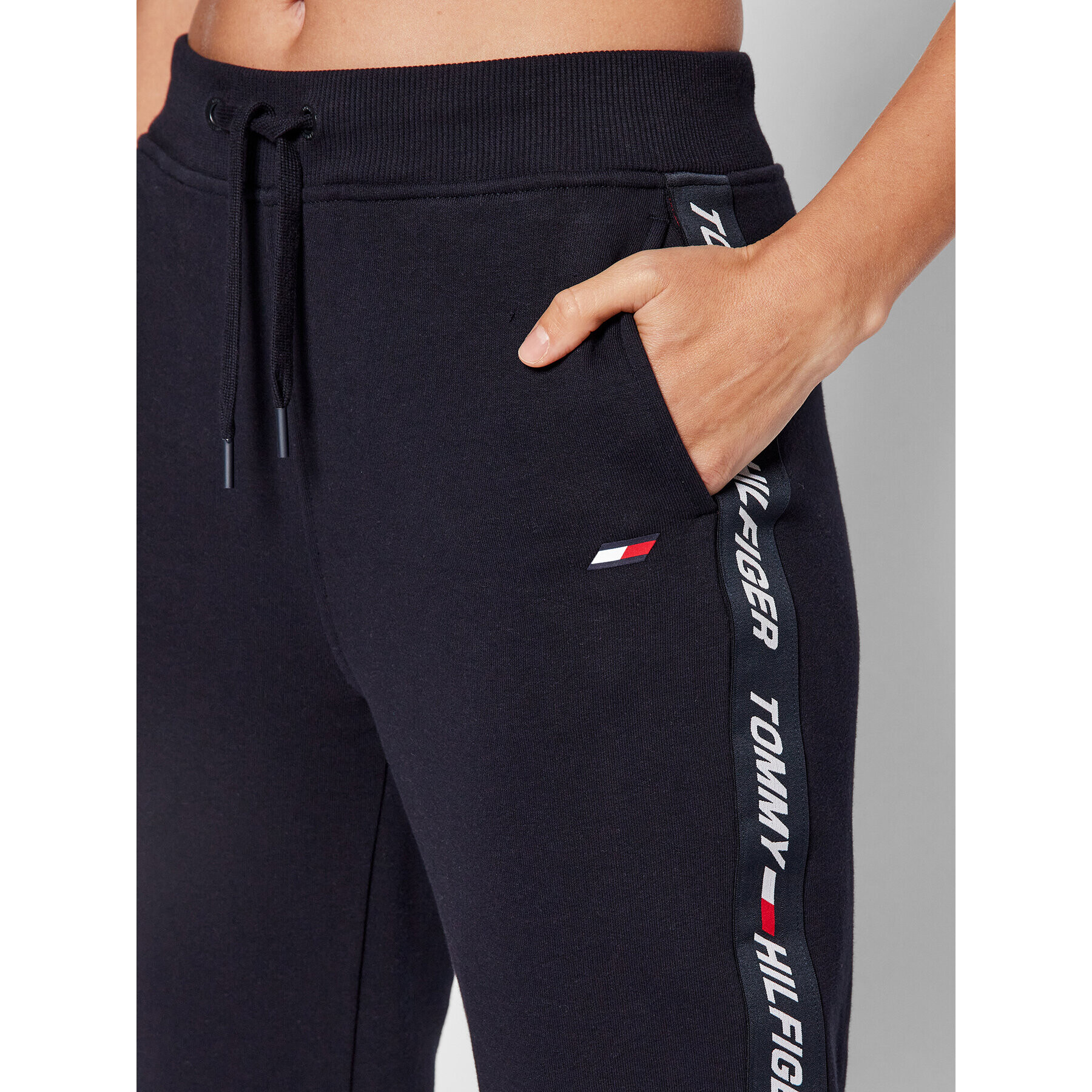 Tommy Hilfiger Долнище анцуг S10S101215 Тъмносин Regular Fit - Pepit.bg