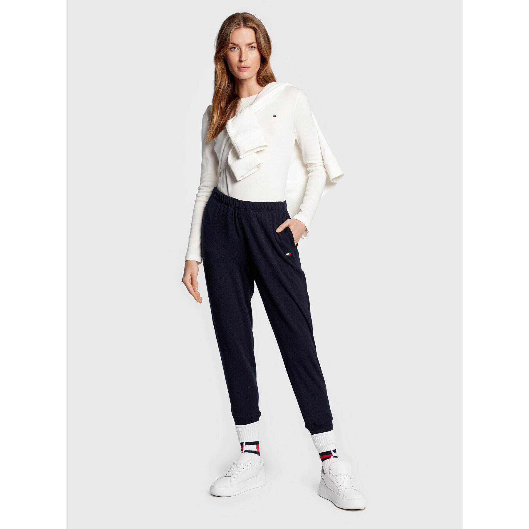 Tommy Hilfiger Долнище анцуг S10S101535 Тъмносин Relaxed Fit - Pepit.bg