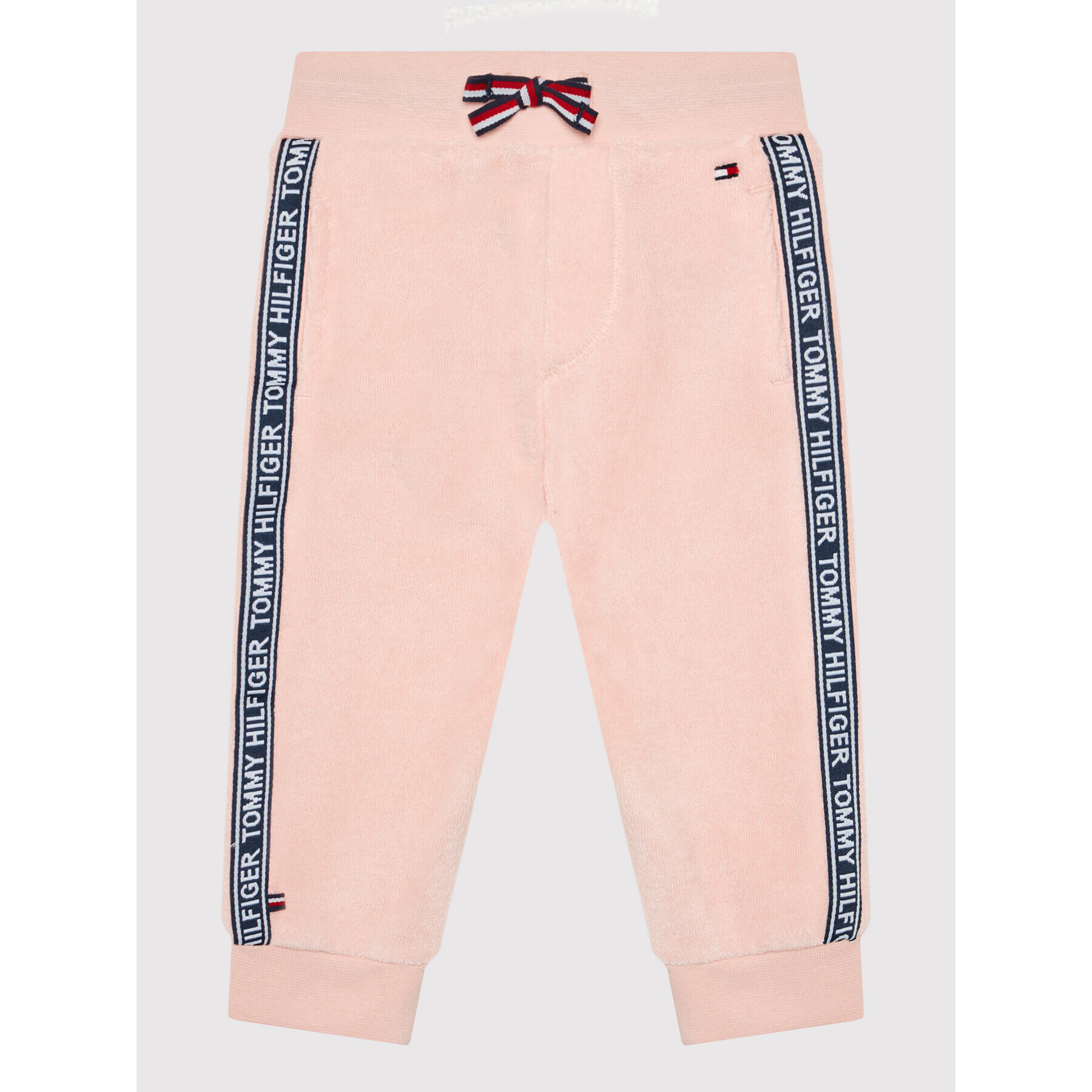 Tommy Hilfiger Долнище анцуг Tape KN0KN01282 Розов Regular Fit - Pepit.bg