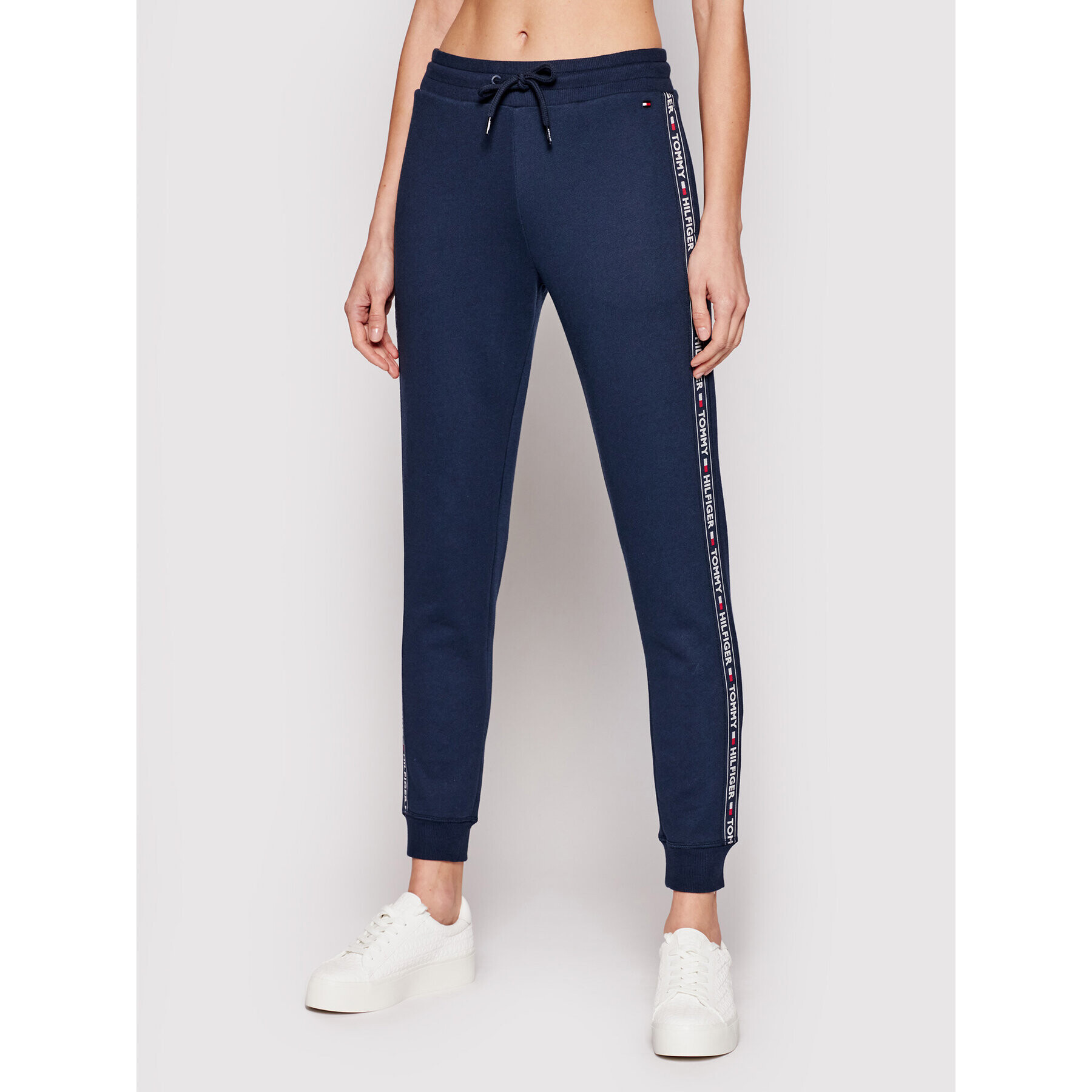 Tommy Hilfiger Долнище анцуг UW0UW00564 Тъмносин Regular Fit - Pepit.bg