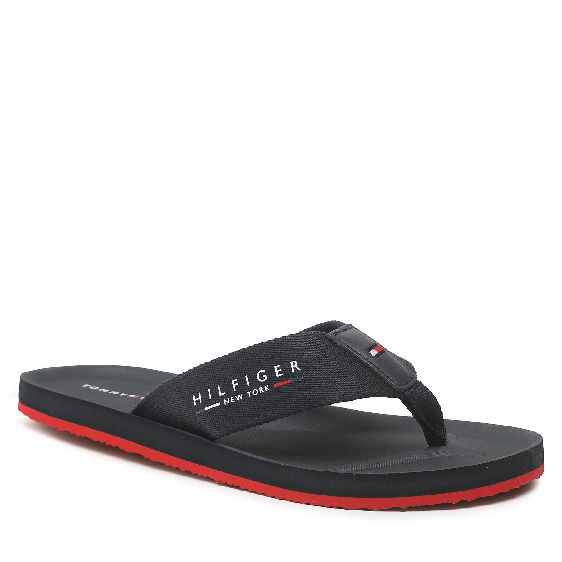 Tommy Hilfiger Джапанки City Beach Sandal Mens FM0FM04408 Тъмносин - Pepit.bg