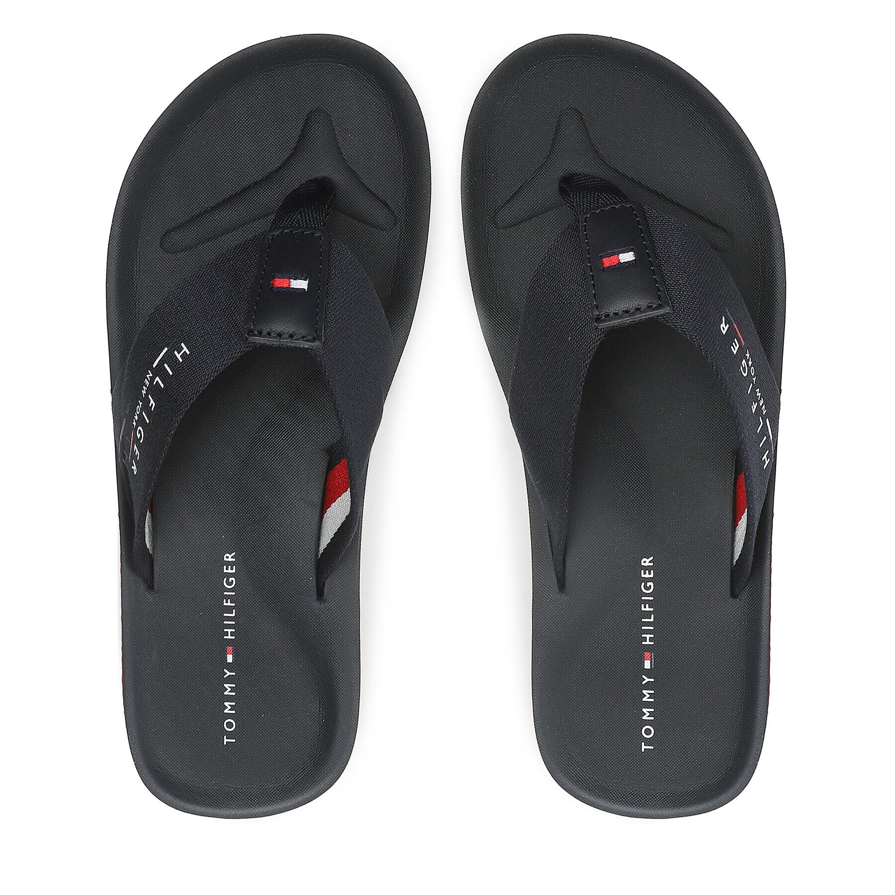 Tommy Hilfiger Джапанки City Beach Sandal Mens FM0FM04408 Тъмносин - Pepit.bg