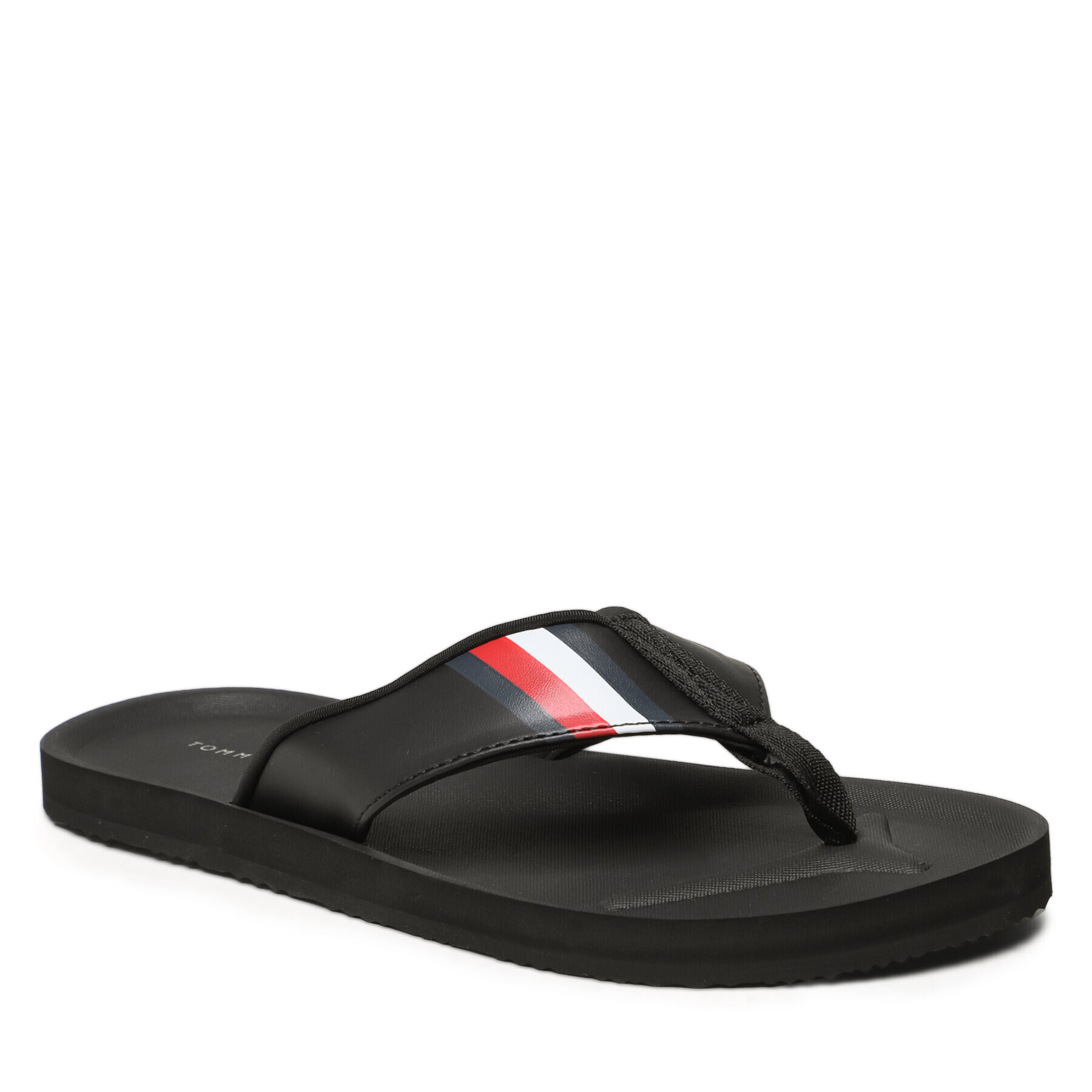 Tommy Hilfiger Джапанки Comfortable Padded Beach Sandal FM0FM04473 Черен - Pepit.bg