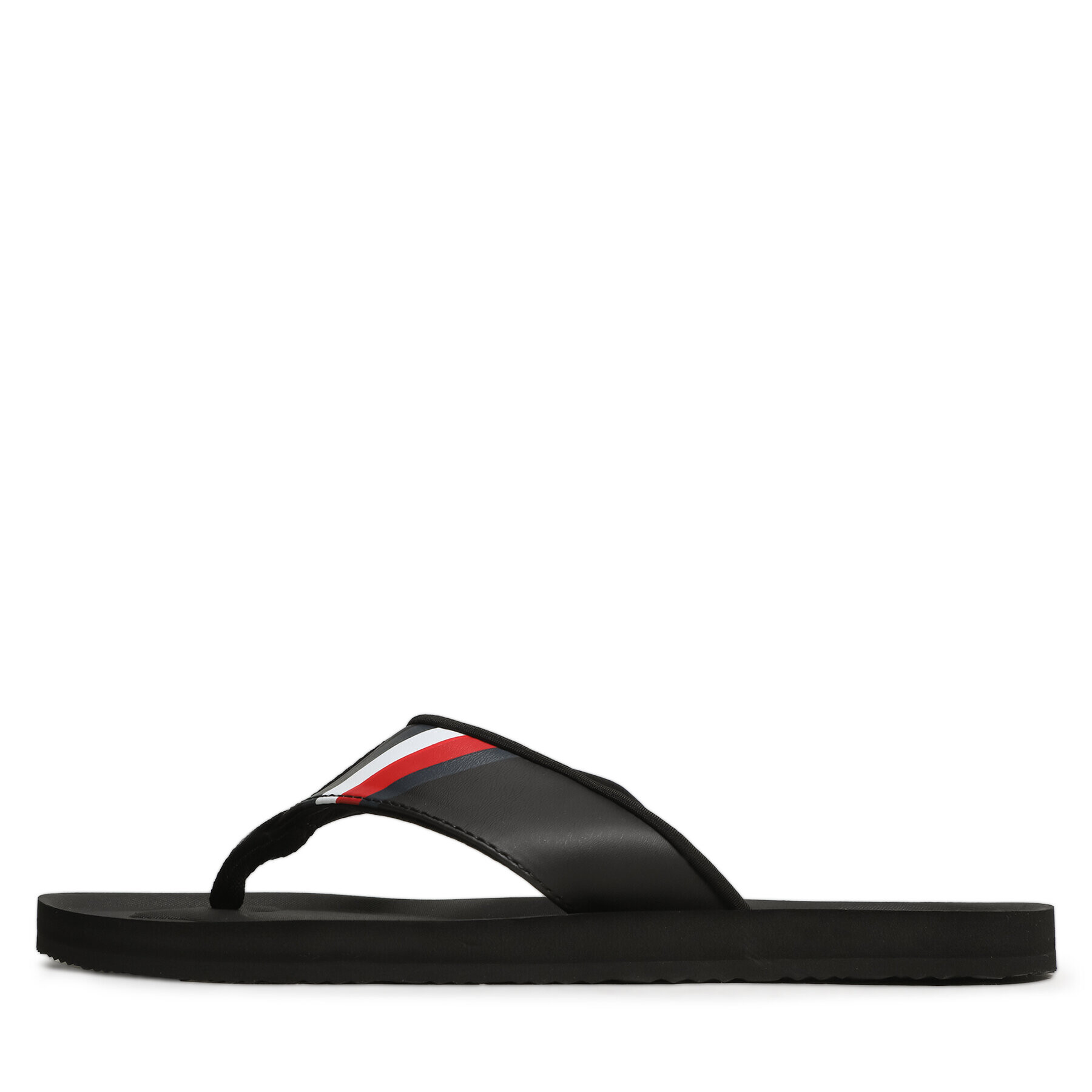 Tommy Hilfiger Джапанки Comfortable Padded Beach Sandal FM0FM04473 Черен - Pepit.bg