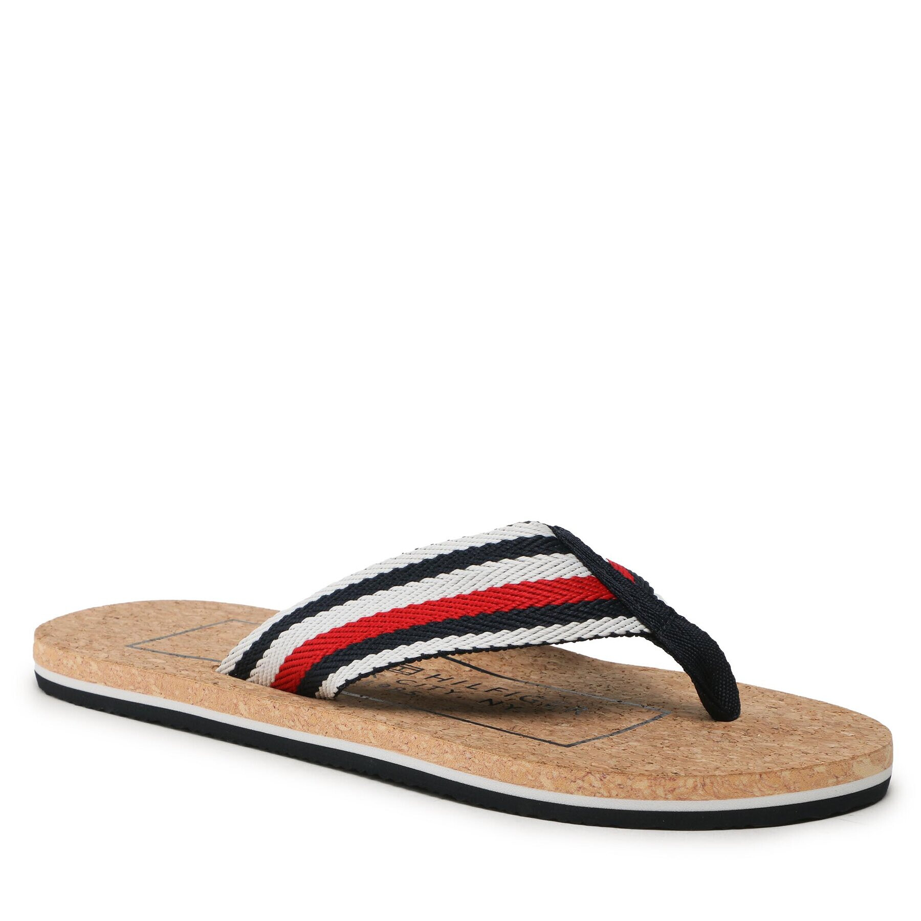 Tommy Hilfiger Джапанки Cork Beach Sandal FM0FM04475 Цветен - Pepit.bg