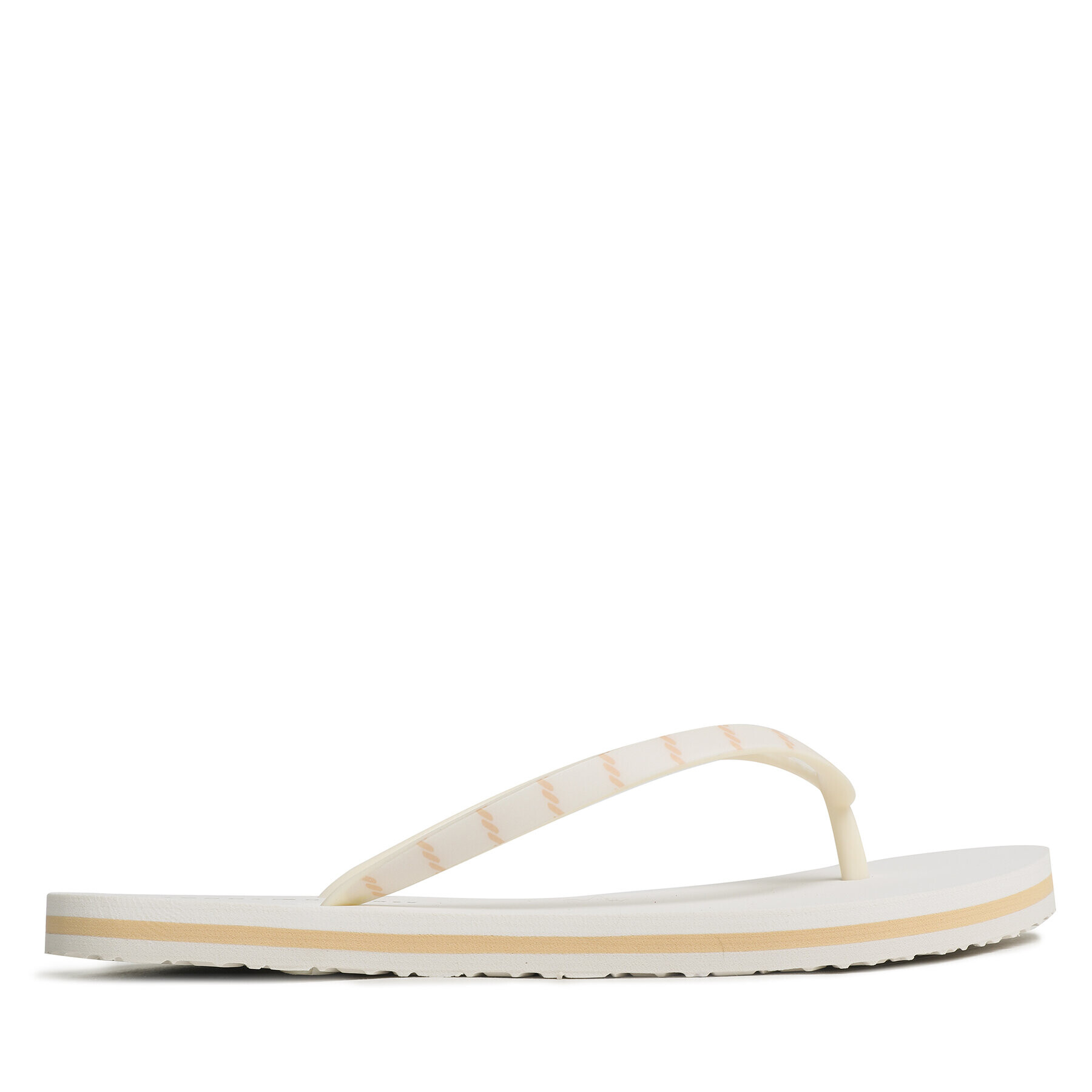 Tommy Hilfiger Джапанки Essential Beach Sandal FW0FW07141 Екрю - Pepit.bg