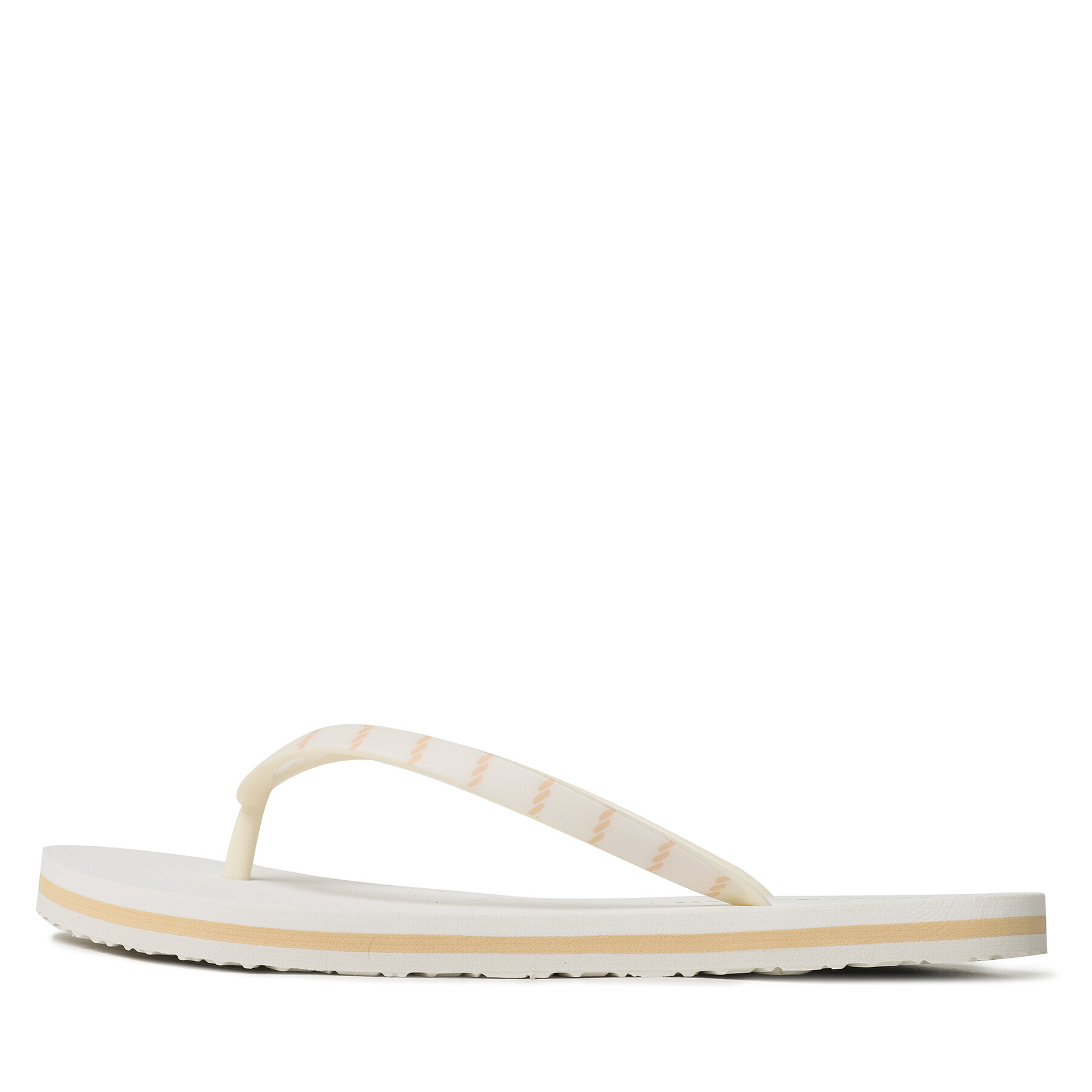 Tommy Hilfiger Джапанки Essential Beach Sandal FW0FW07141 Екрю - Pepit.bg