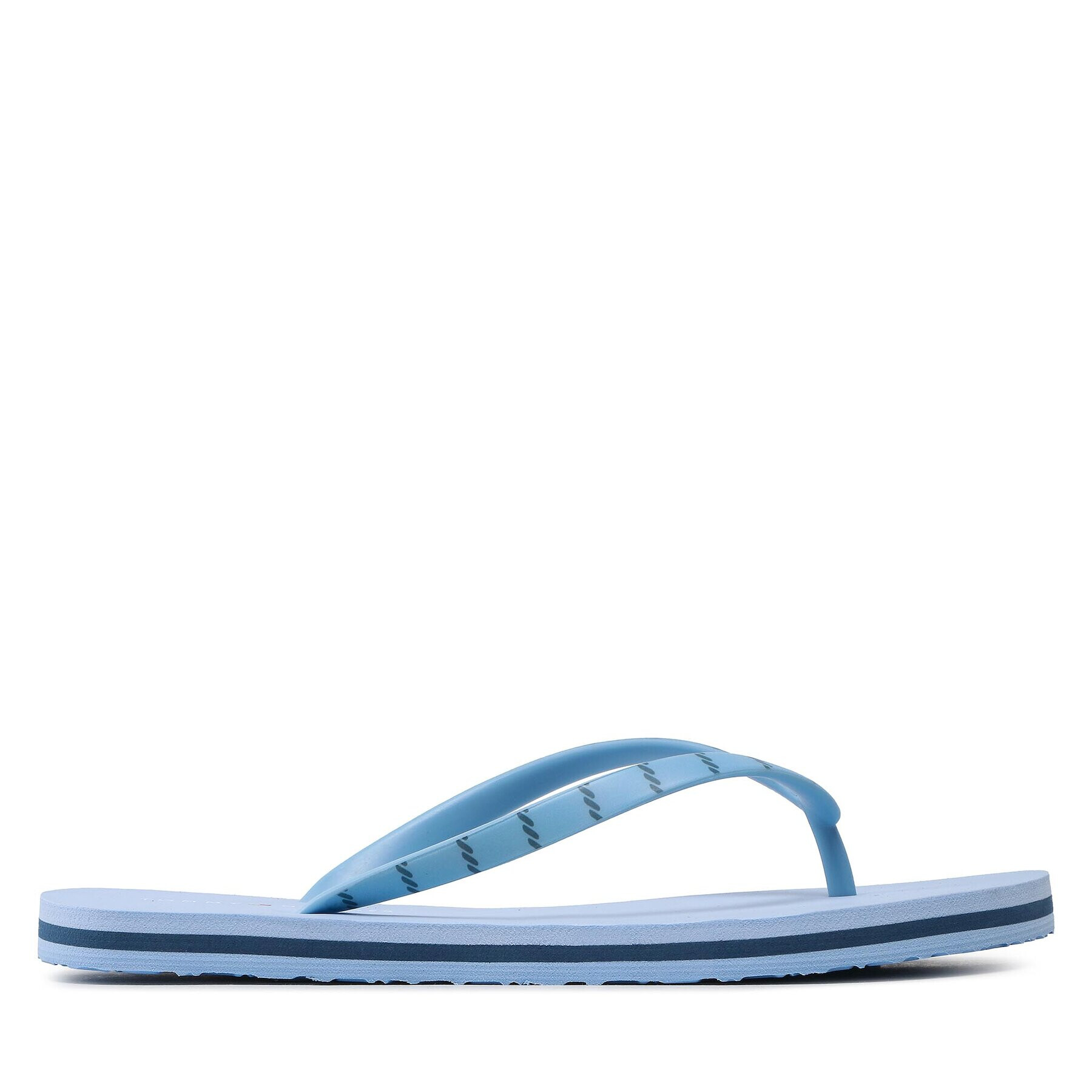 Tommy Hilfiger Джапанки Essential Beach Sandal FW0FW07141 Син - Pepit.bg