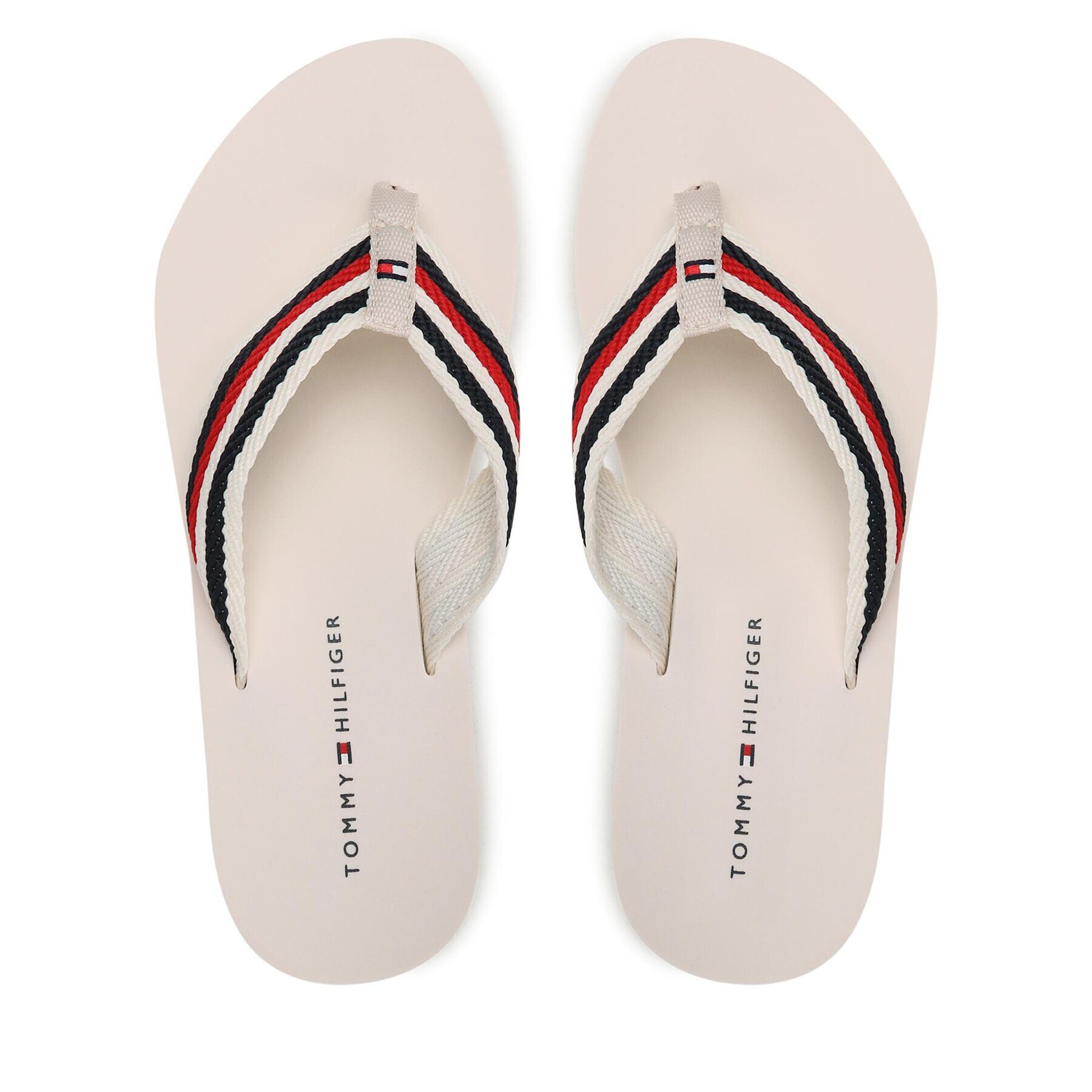 Tommy Hilfiger Джапанки Essential Comfort FW0FW07147 Екрю - Pepit.bg