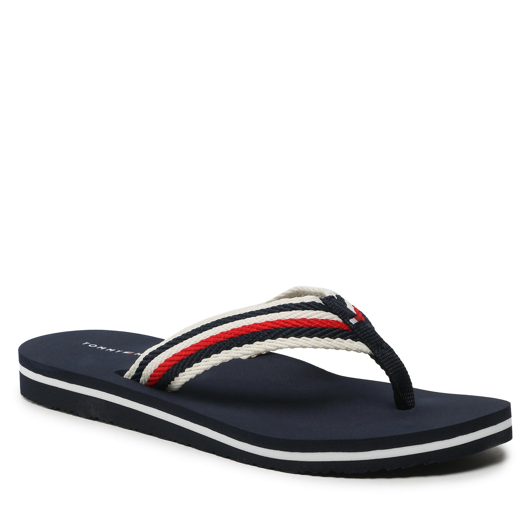 Tommy Hilfiger Джапанки Essential Comfort Sandal FW0FW07147 Тъмносин - Pepit.bg