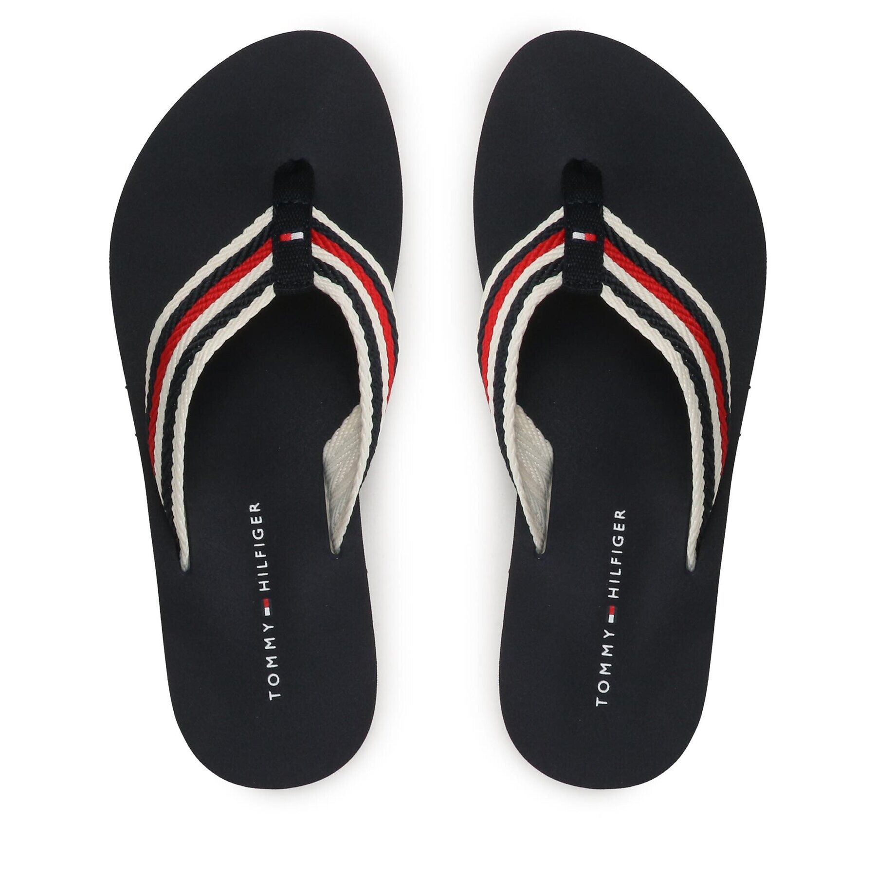 Tommy Hilfiger Джапанки Essential Comfort Sandal FW0FW07147 Тъмносин - Pepit.bg